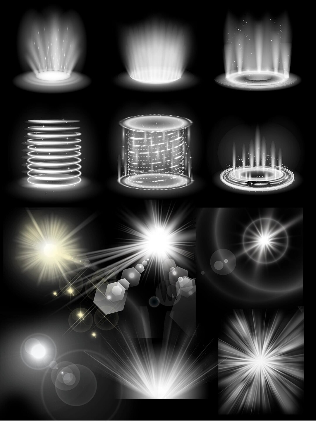 创意太阳光光效免扣素材分享no.91