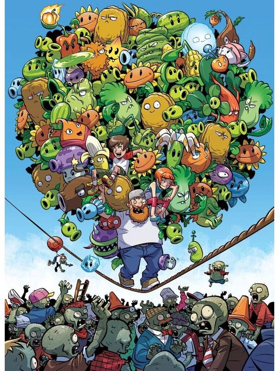 97你们要的植物大战僵尸绘画素材7来了～ 第七篇植物大战僵尸绘画