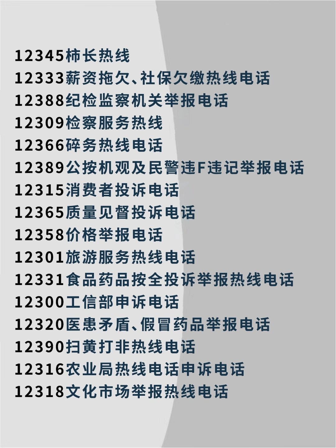 我不允许还没人不知道这么好用的维权电话