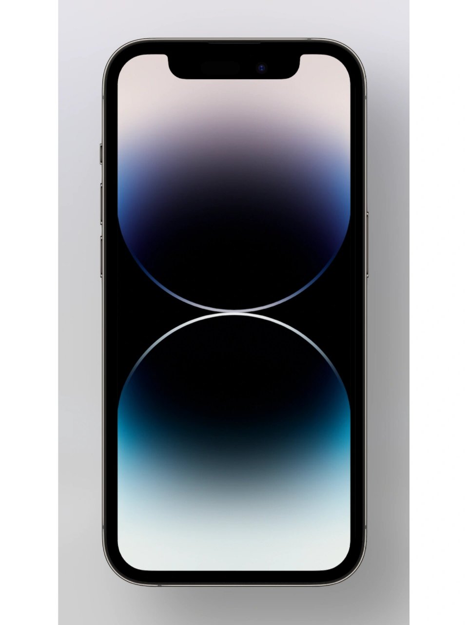 灵动岛隐藏成刘海屏壁纸 原创自助,用procreate制作 苹果