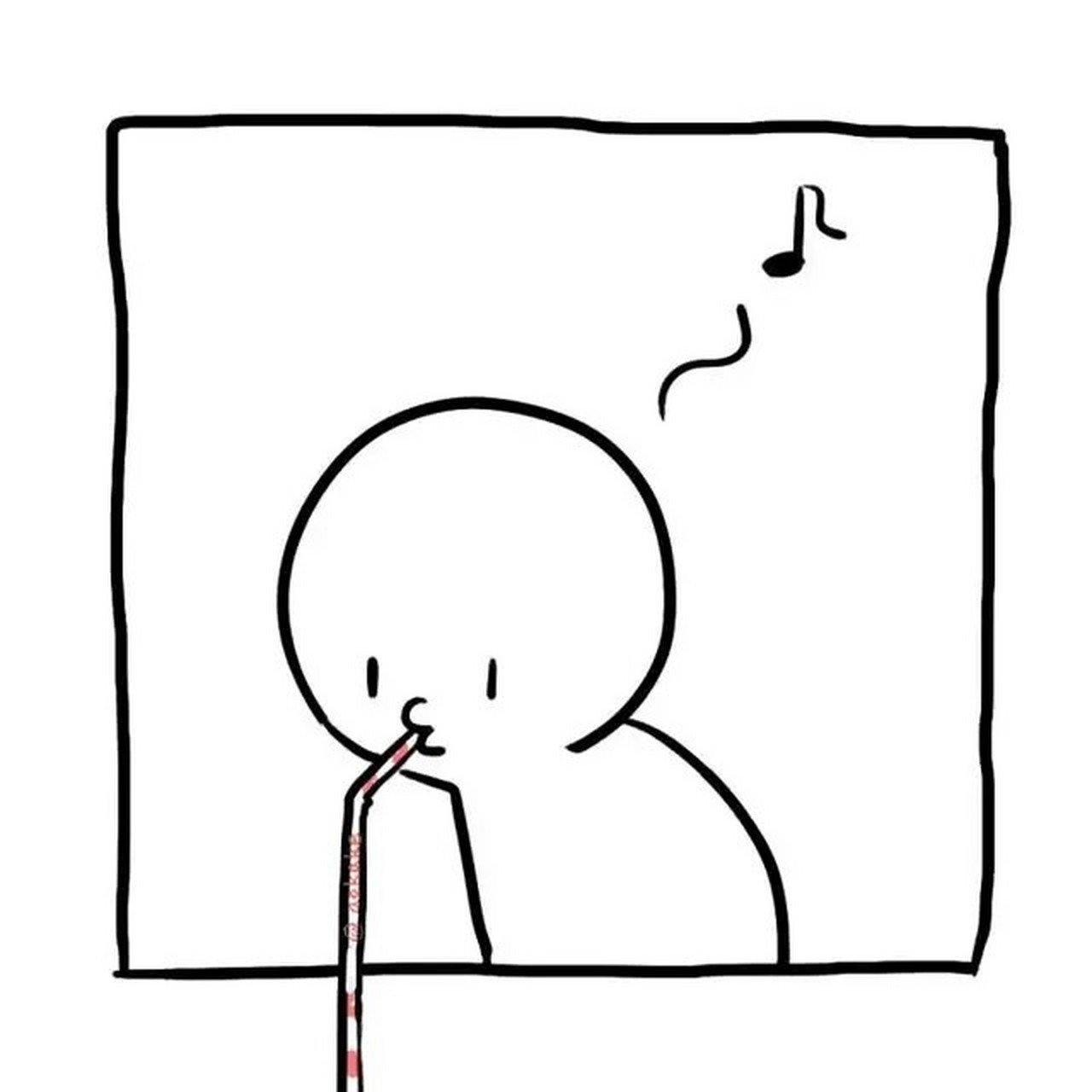 楼上楼下系列,微博博主"aokake"作品 #头像分享