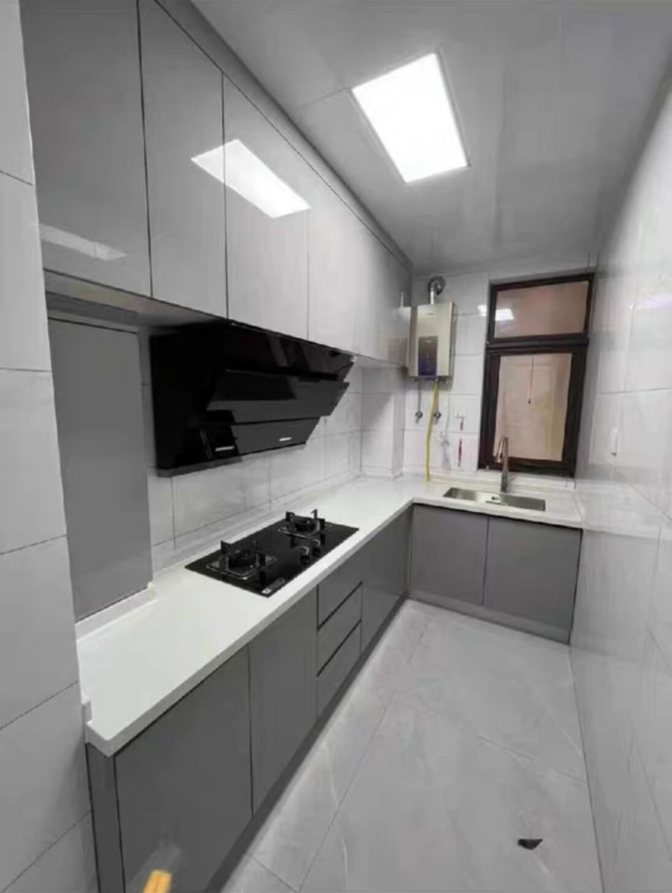 南京全屋定制,三户7字型厨柜设计分享 南京全屋定制,三户7字型厨柜