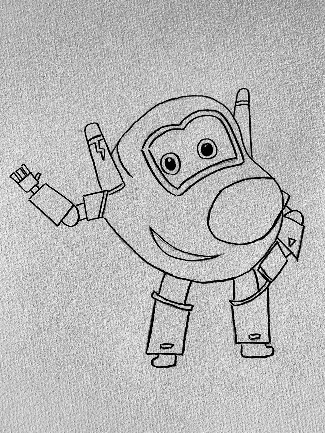 简笔画——超级飞侠(酷.@爱life的小幸运的动态