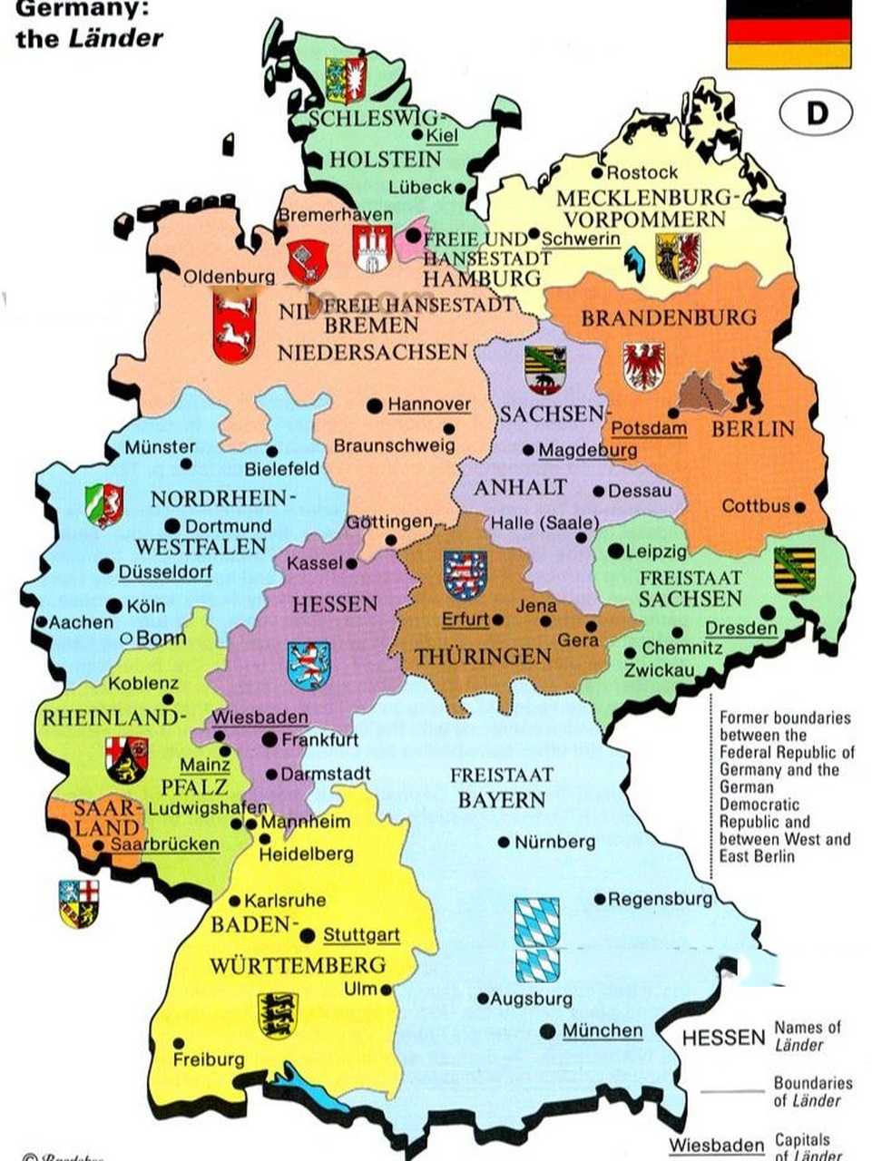 德国行政规划图片