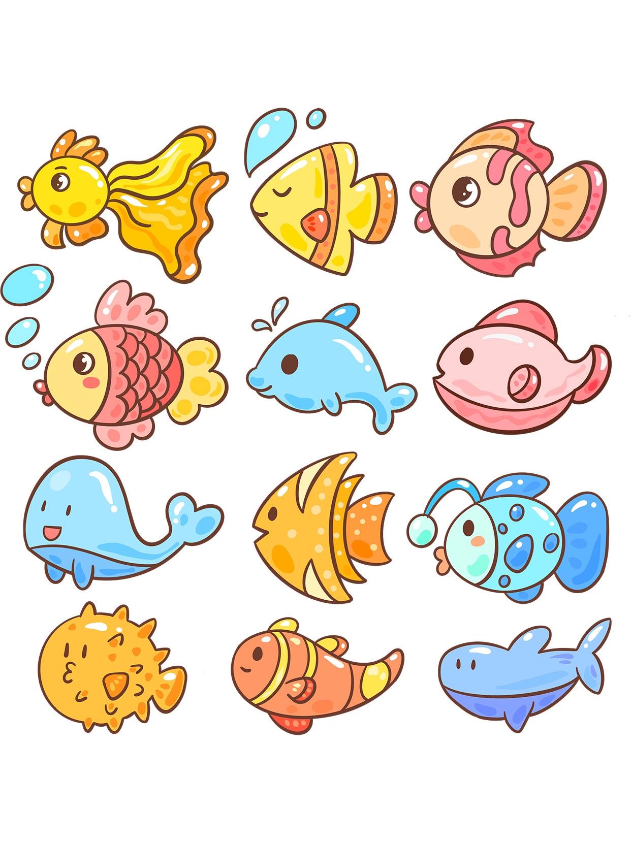 卡通97海洋生物·好多鱼来啦959697