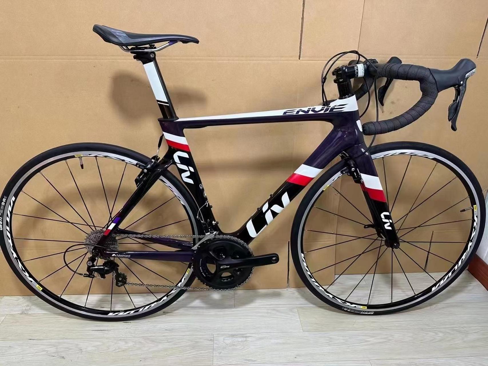 捷安特liv envie adv2,女款公路车 全碳纤维车架,气动型 禧玛诺105