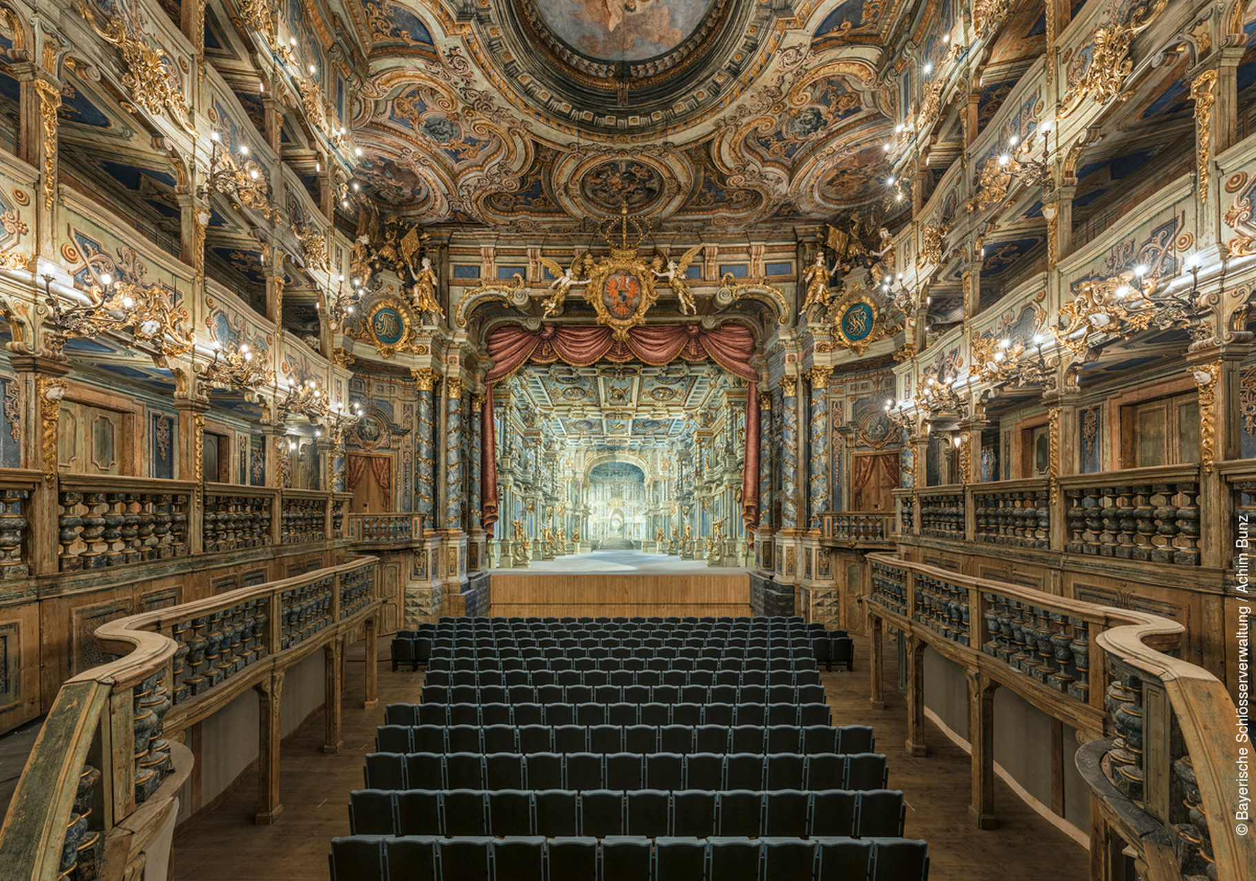 古今德国# 世界遗产拜罗伊特边疆伯爵歌剧院(markgr01fliches