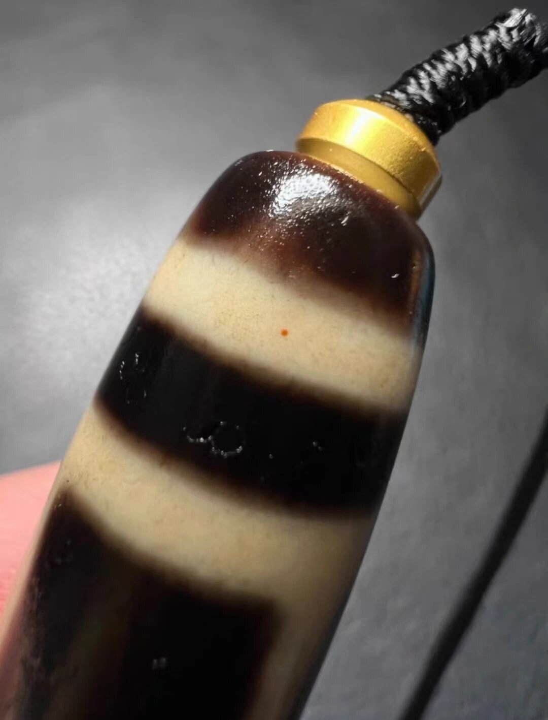 台湾精品7a一眼天地眼天珠90399