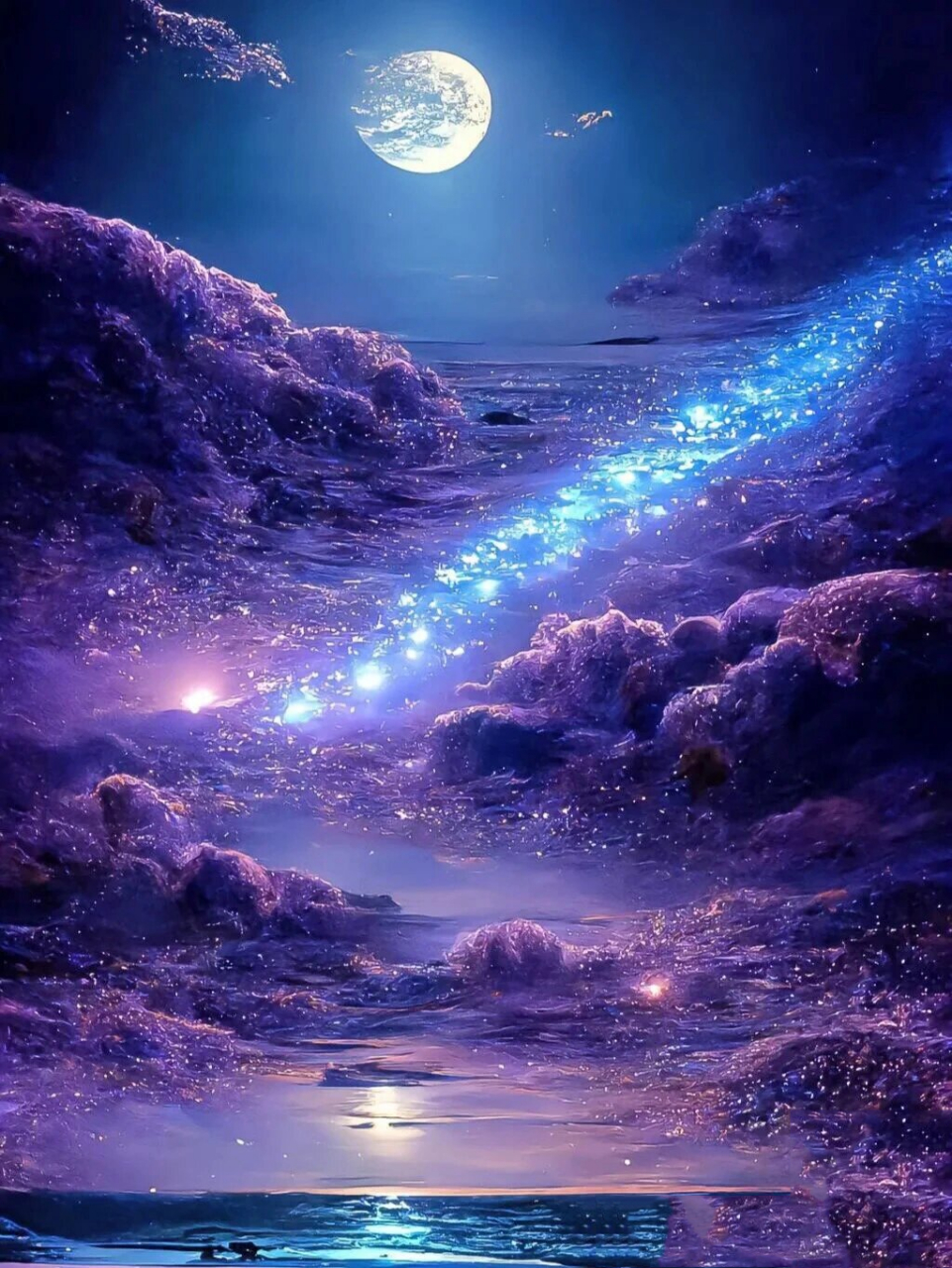 星辰大海的美图图片
