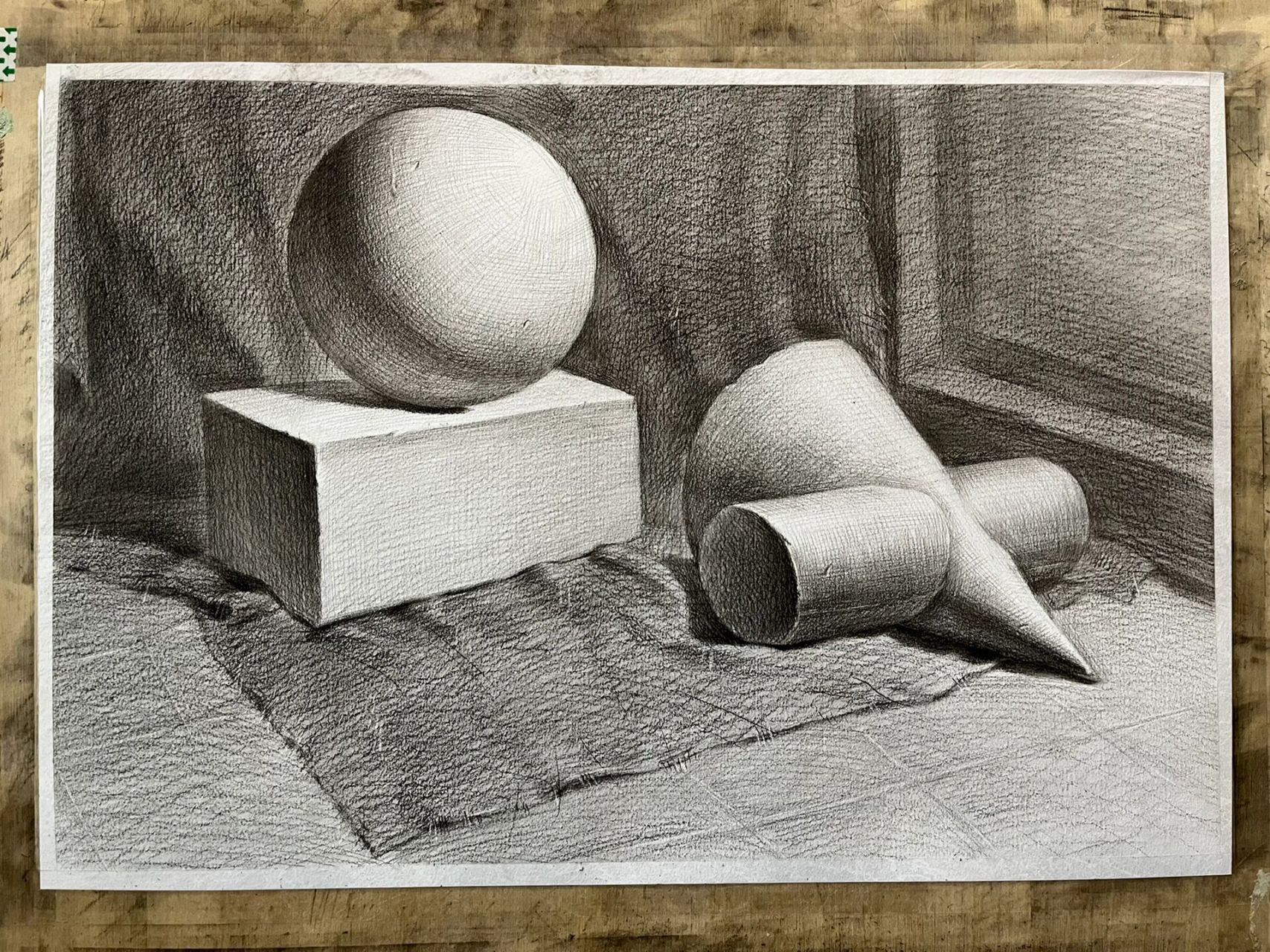 素描几何体组合大全 素描‖几何体组合‖几何体大全