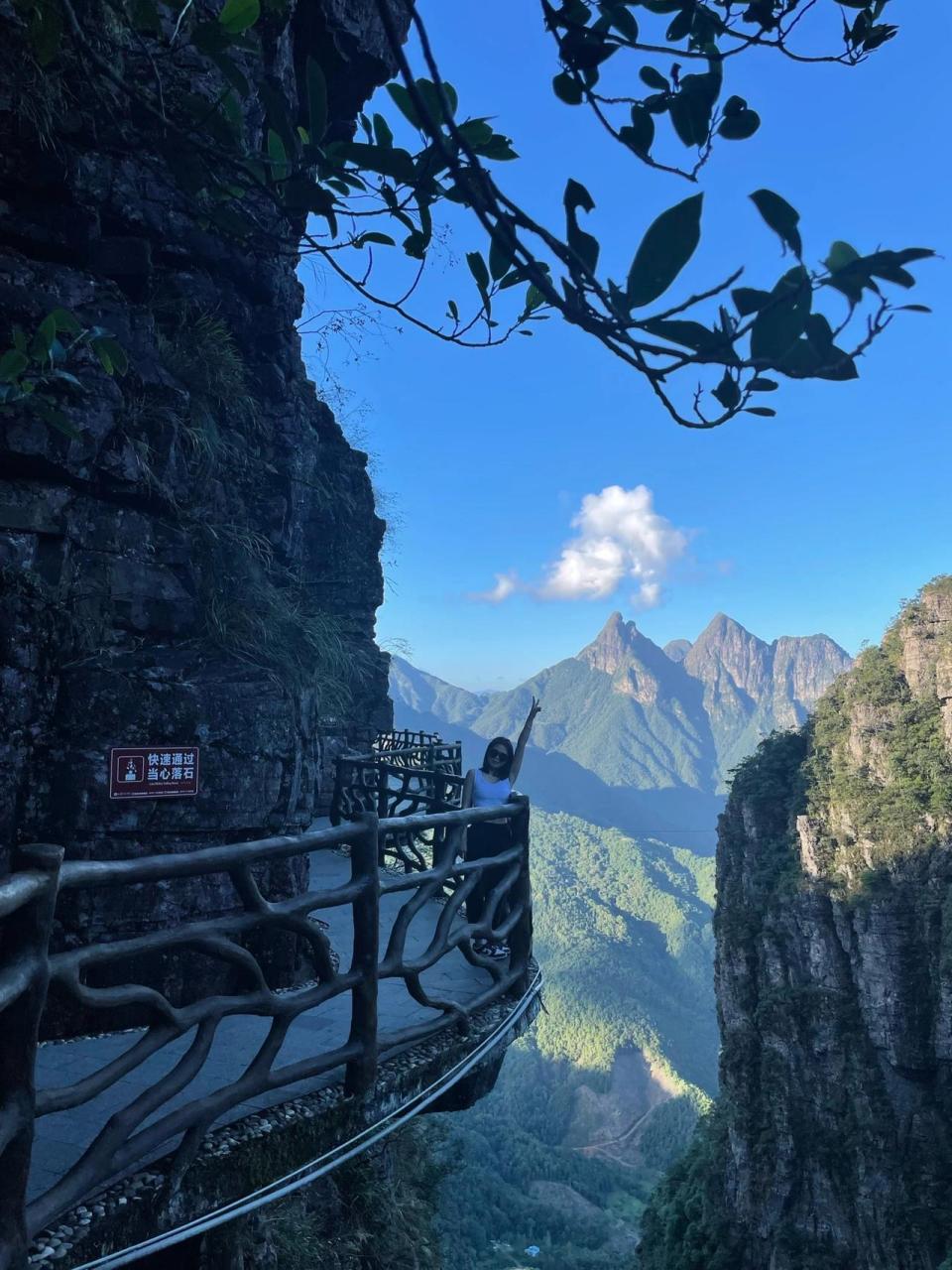 平南的北帝山景区,国家aaaa 级景区 从贵港出发大概两个小时到了