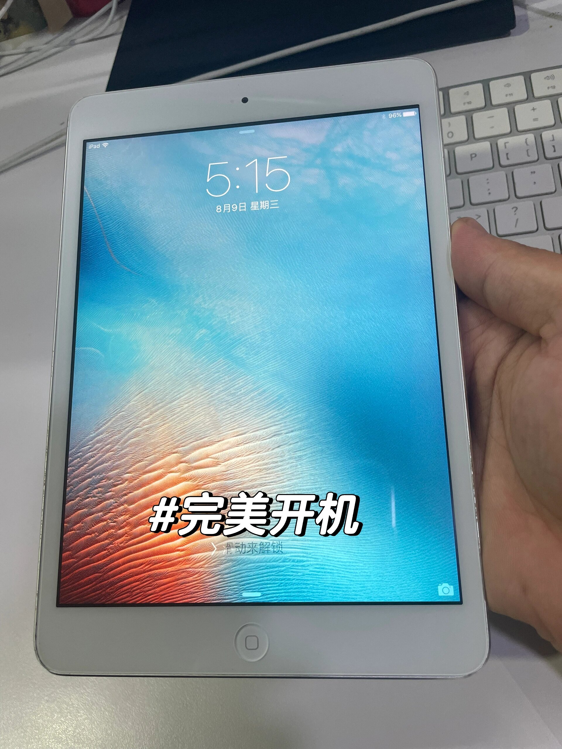 家人的ipad mini 2换屏后又活过来了