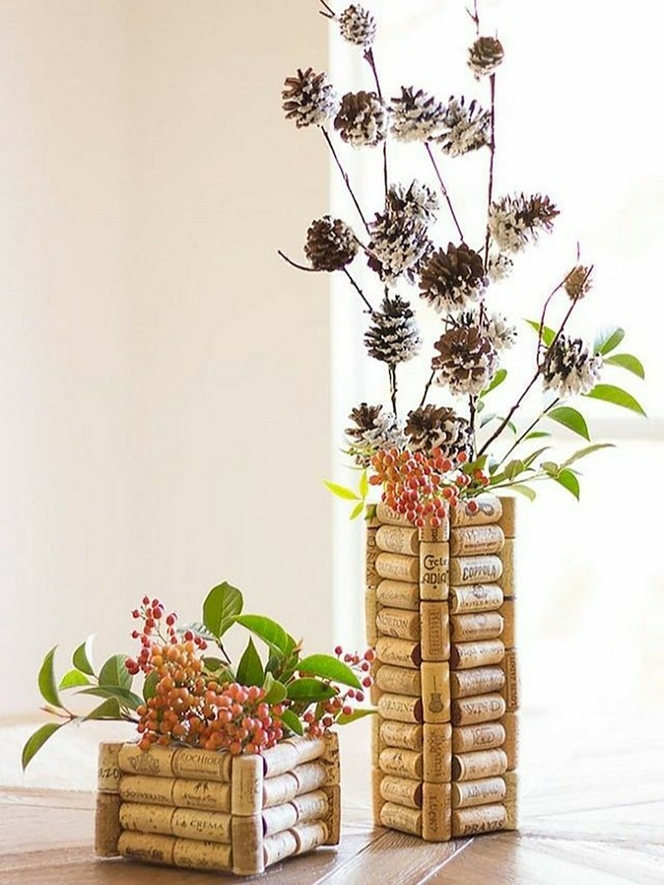 diy红酒塞子做的花盆 #diy手工制作