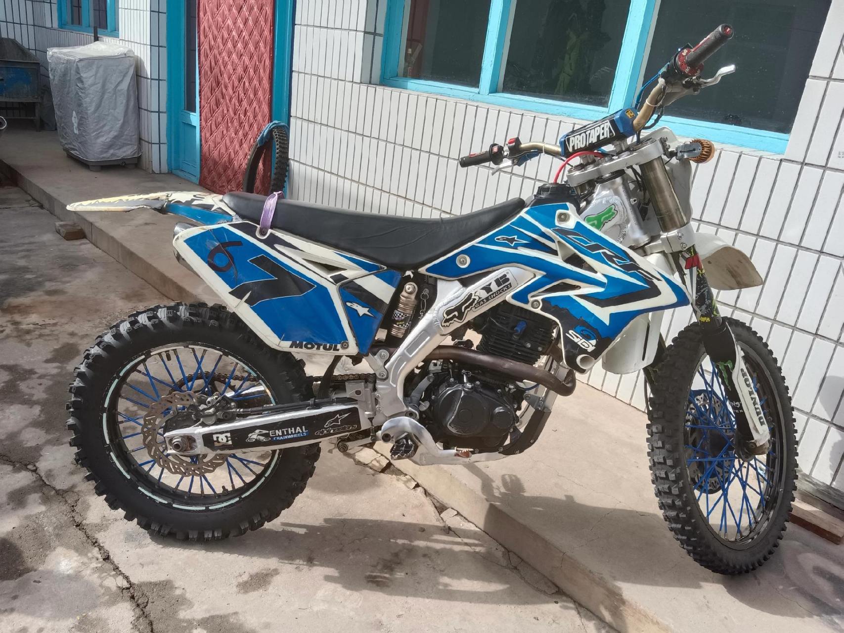 卒玛x7全车铝合金车架前21后18大高赛,风冷250保养便宜,一二档随便