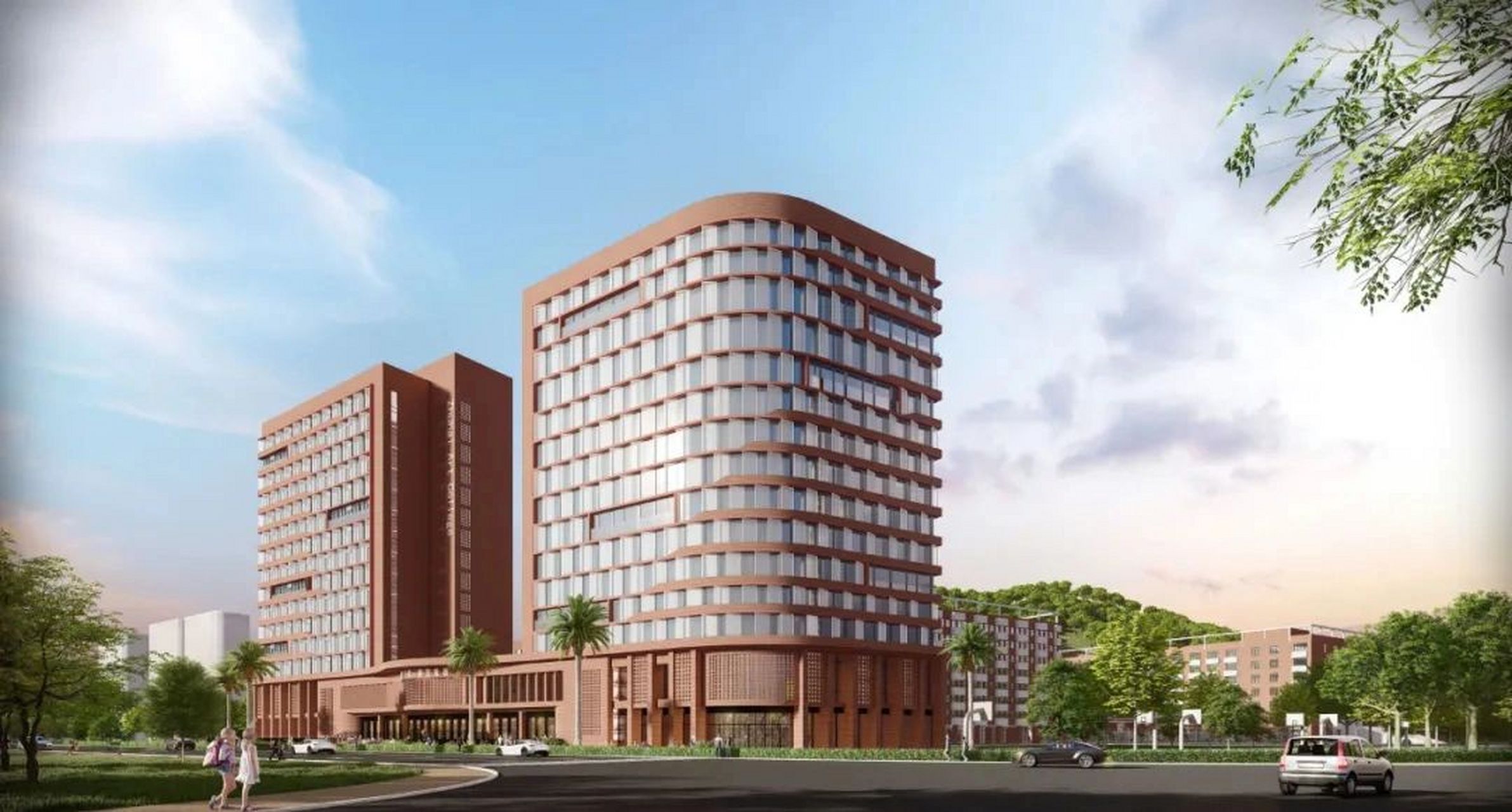 珠海艺术职业学院 近日,珠海艺术职业学院启动综合楼拆旧建新工程.