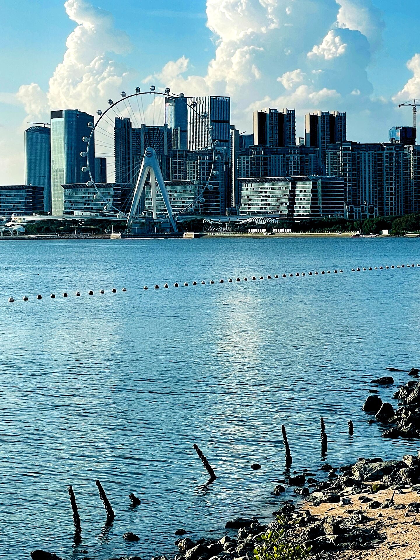 夏日看海|深圳最美海滨公园93绝美日落海景  深圳前海93最佳滨海