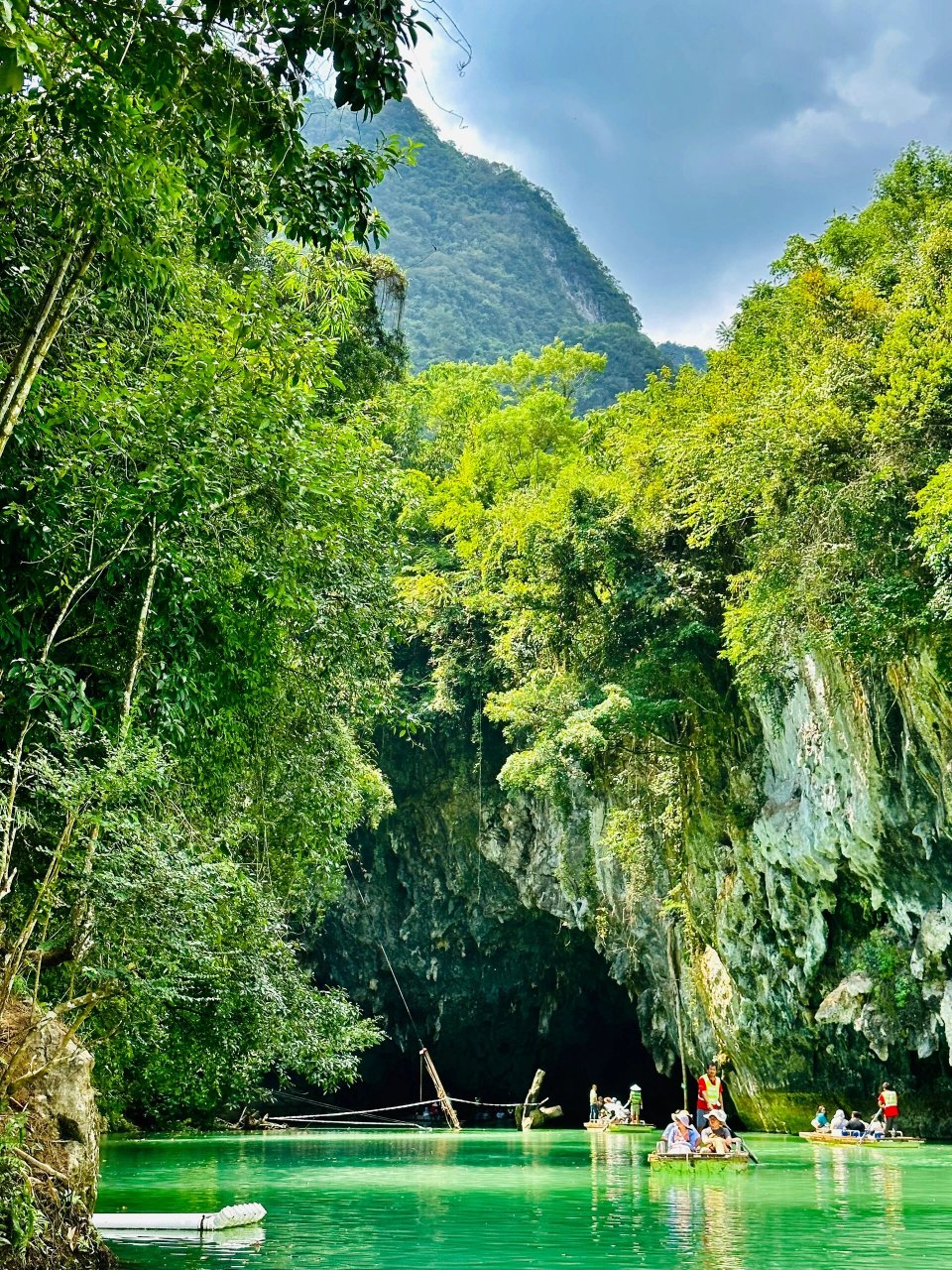 闲游|广西巴马三门海 小众景点全程游玩仅需一小时 体验当地民俗及