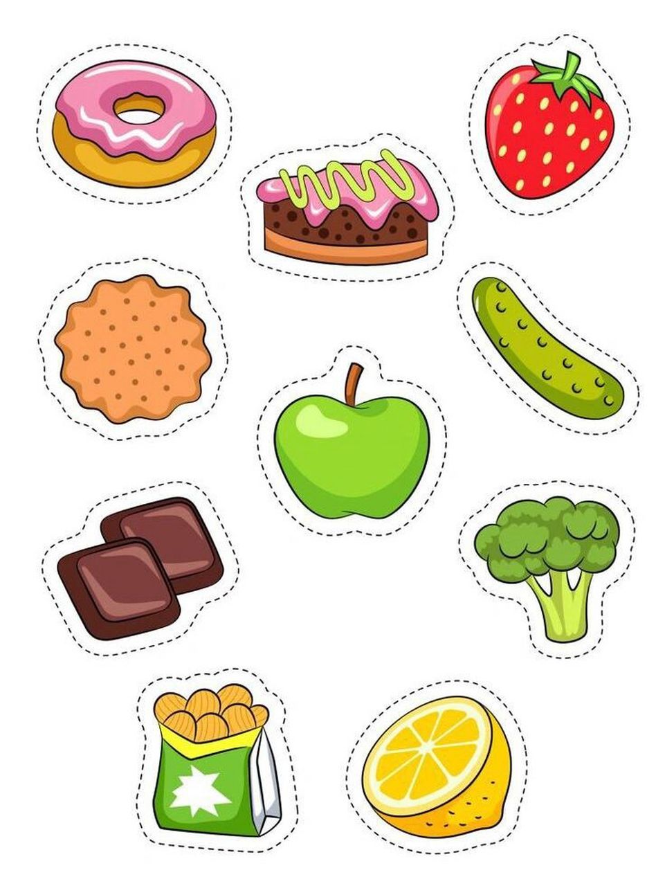 99简笔画分享|可爱的美食简笔画哦 来一组可爱的美食图图分享93