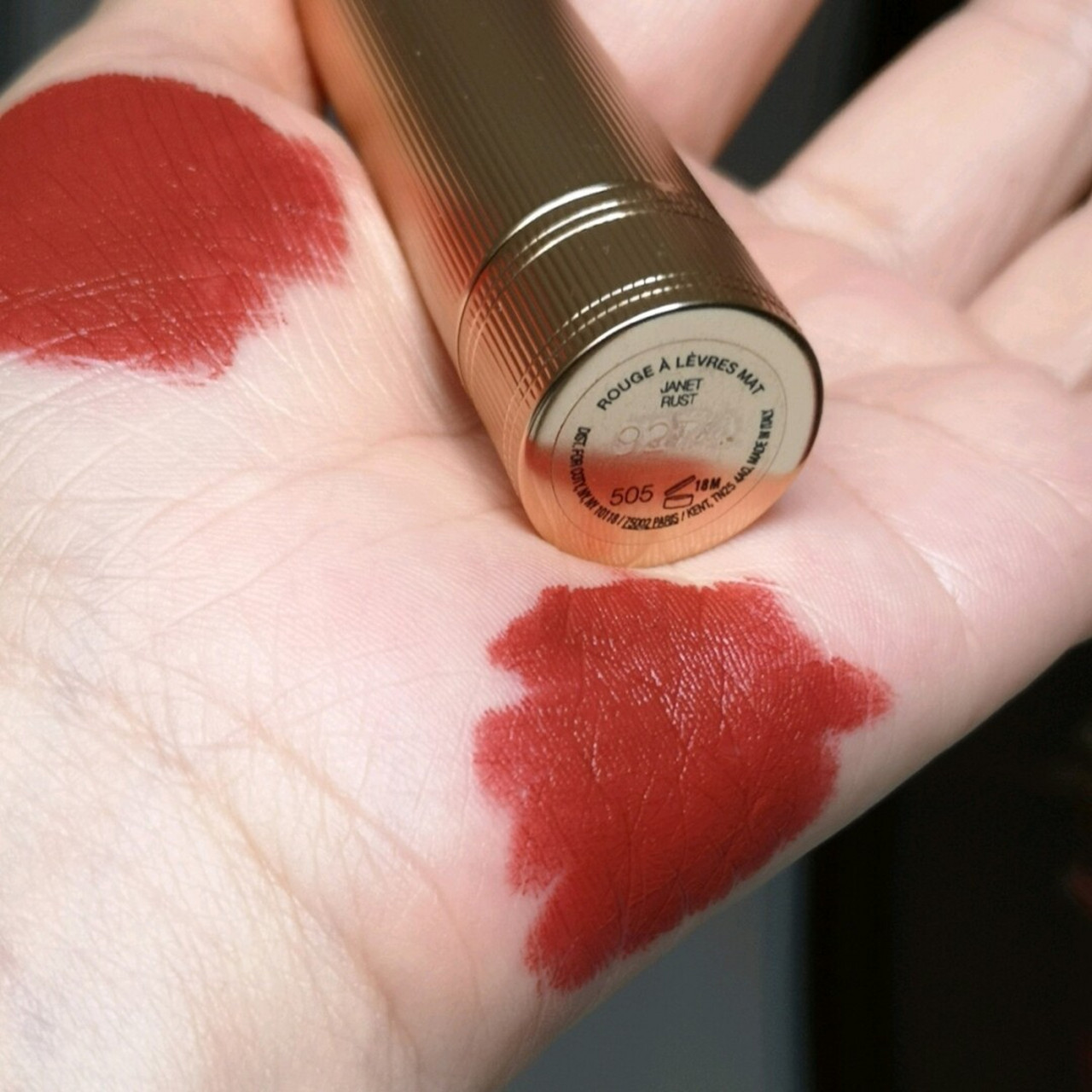 gucci新品金管505!超显白哑光胡萝卜红棕!