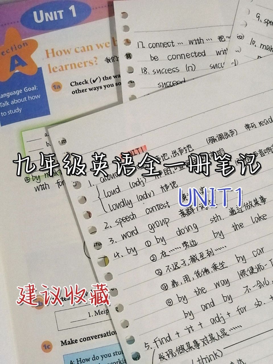 九年级英语全一册笔记(unit1)