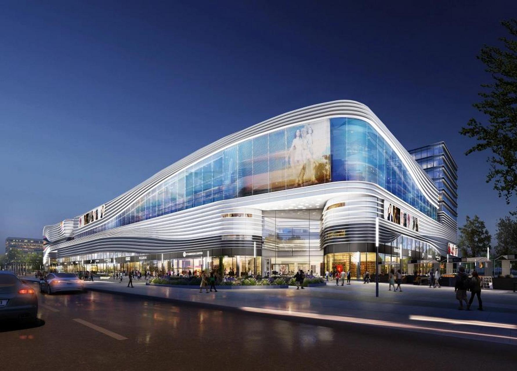 闵行龙湖天街 闵行天街位于上海南闵行板块,周边集聚了上海航天城和