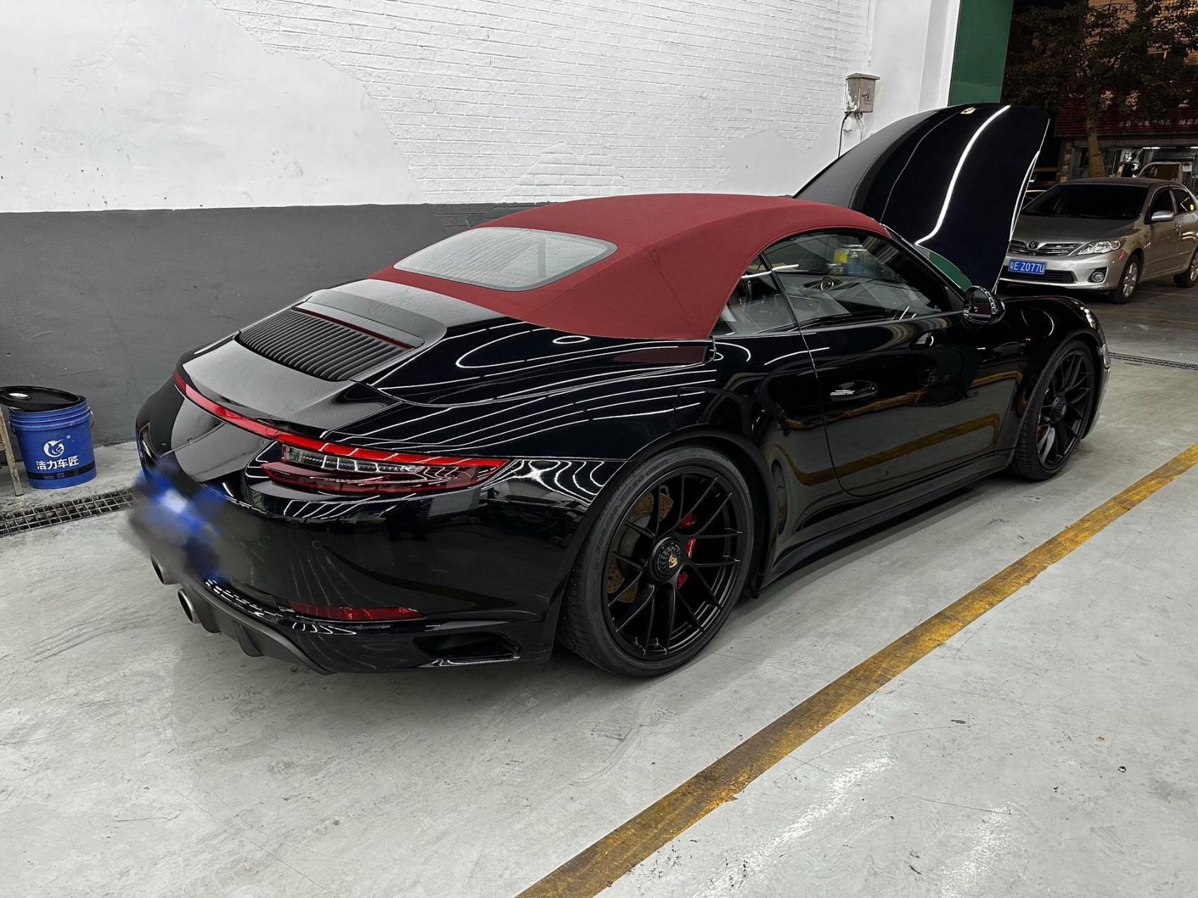 17年上牌保时捷911 gts敞篷  991.