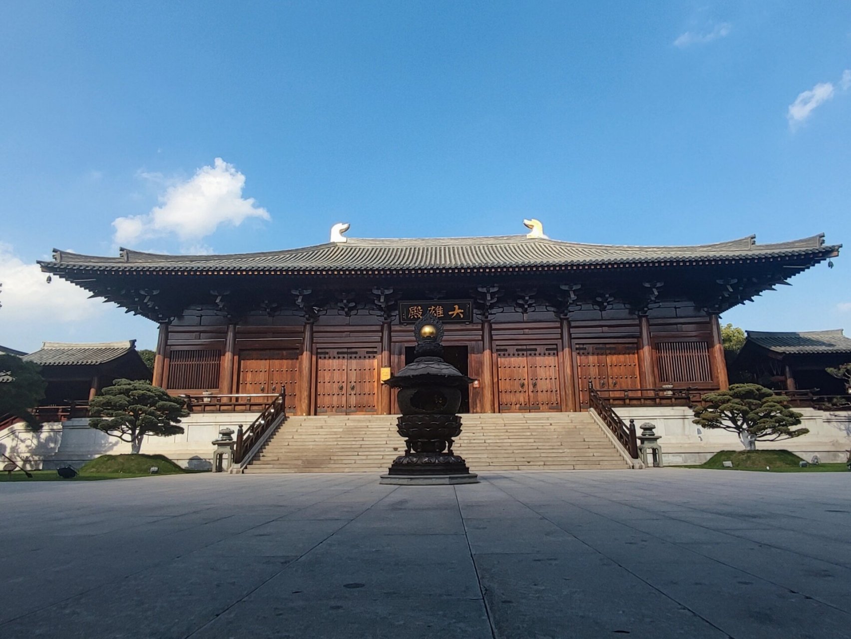 宝山寺 上海 宝山寺 位于上海罗店镇的宝山寺创建于明朝正德六年(1511