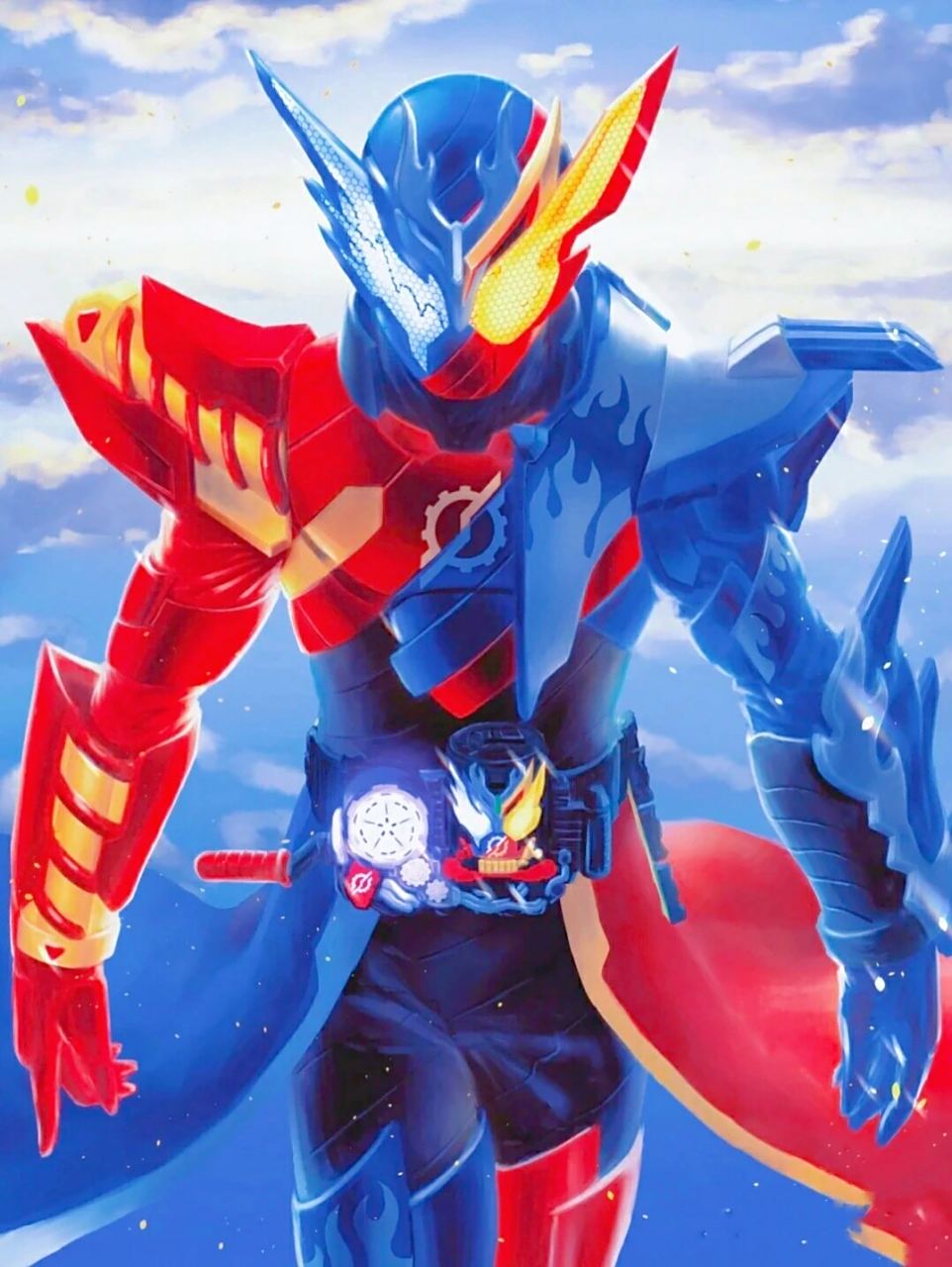 创骑金兔银龙高清壁纸