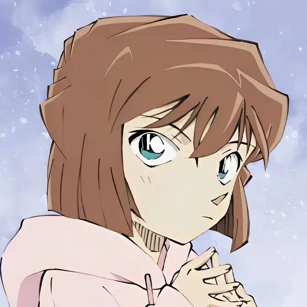 灰原哀绝美头像  有一些是把新绘改了改