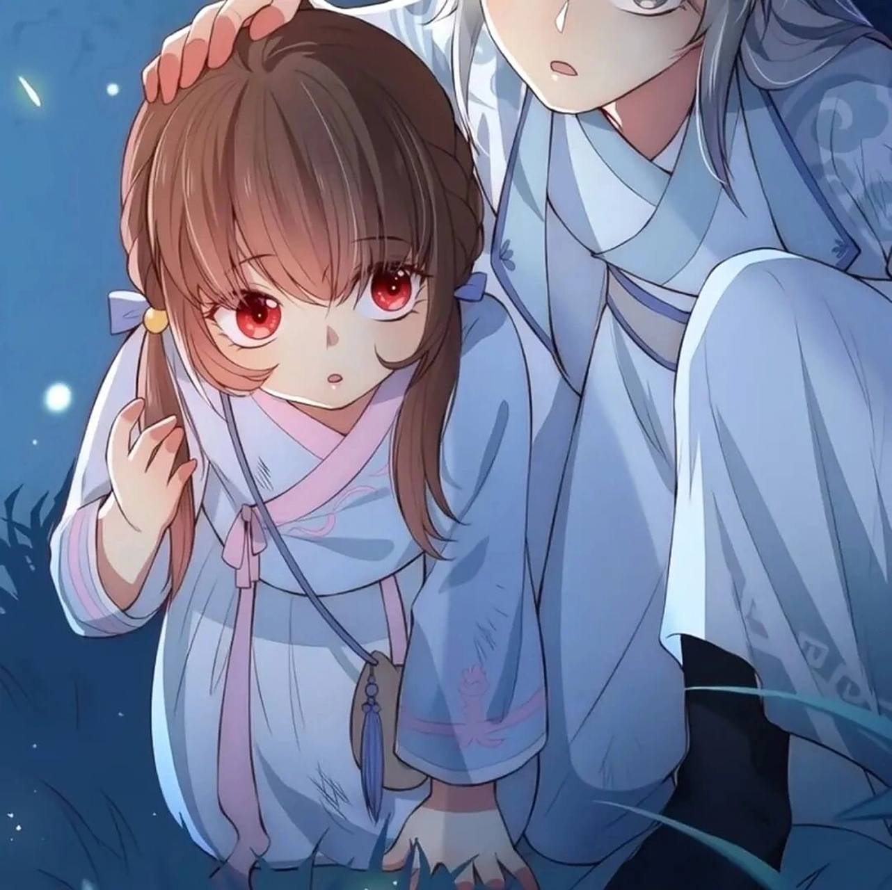 养敌为患可爱性古风动漫情侣头像