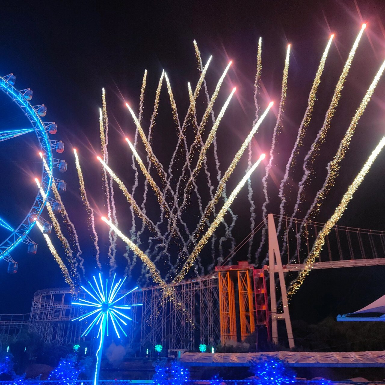 镇江开心休博园一日游 周末晚上都有烟花秀 有几十种大小动物,带多少