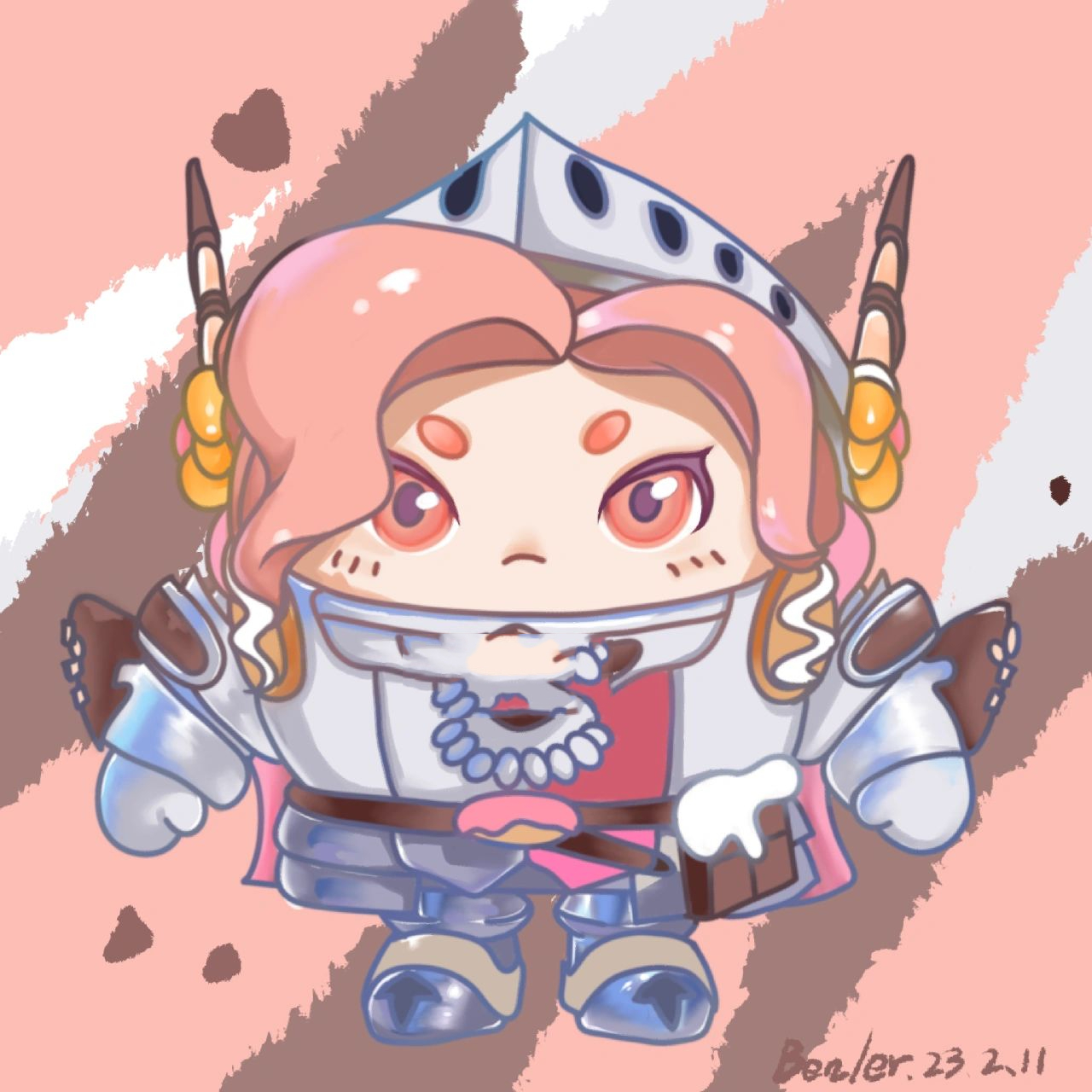 蛋仔系列‖拽拽的巧脆骑士 93食用头像 下期预告—主唱曜星