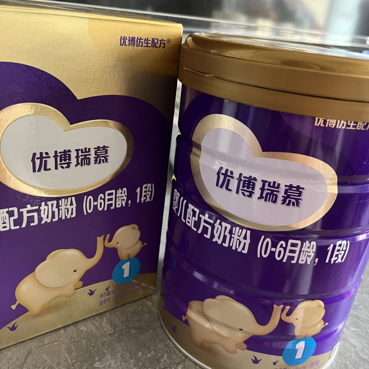 优博瑞慕一段多少钱入手 我在商场超市买的,900克一罐的412,有点贵