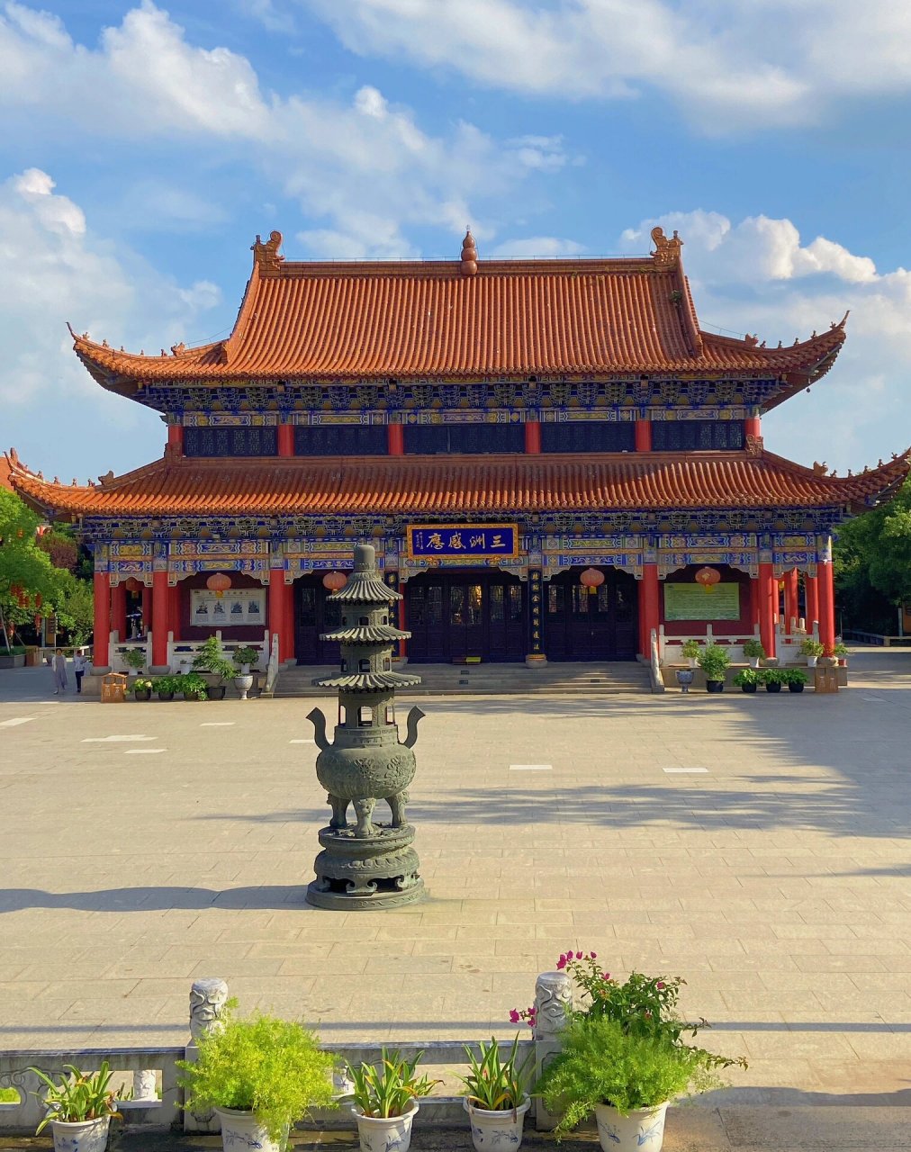 苏州"小故宫"7515 乾隆住过的千年古刹7515 皇罗禅寺:始建于