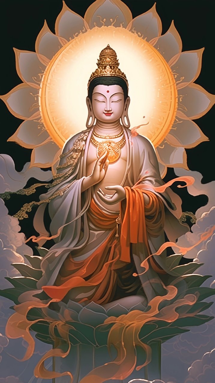 高清观音像壁纸