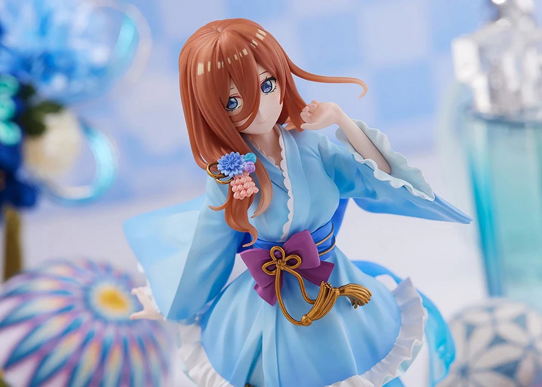 五等分的新娘 中野三玖 迷你裙浴衣