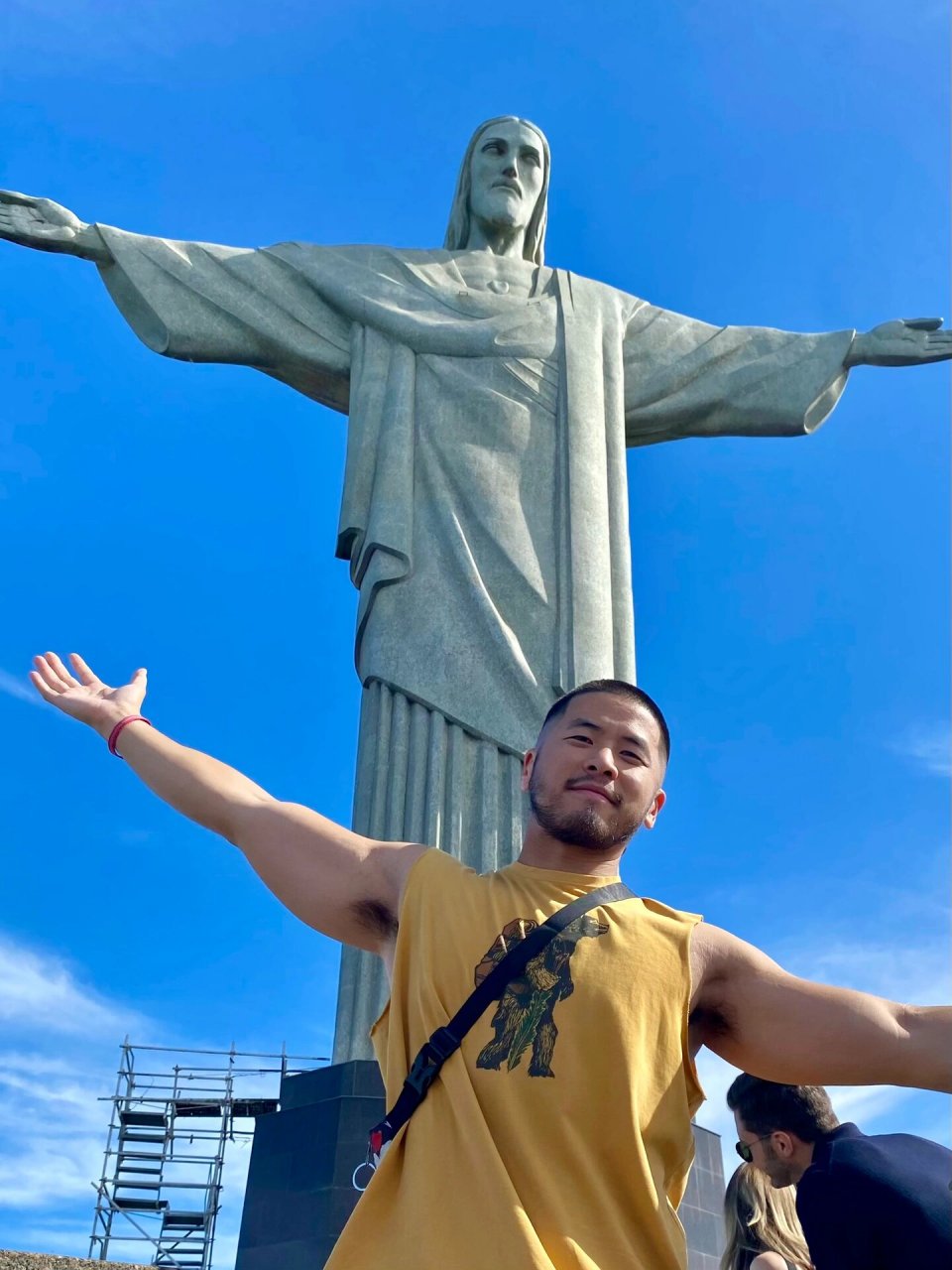 巴西🇧🇷里约cristo redentor耶稣像 cristo redentor是里约最