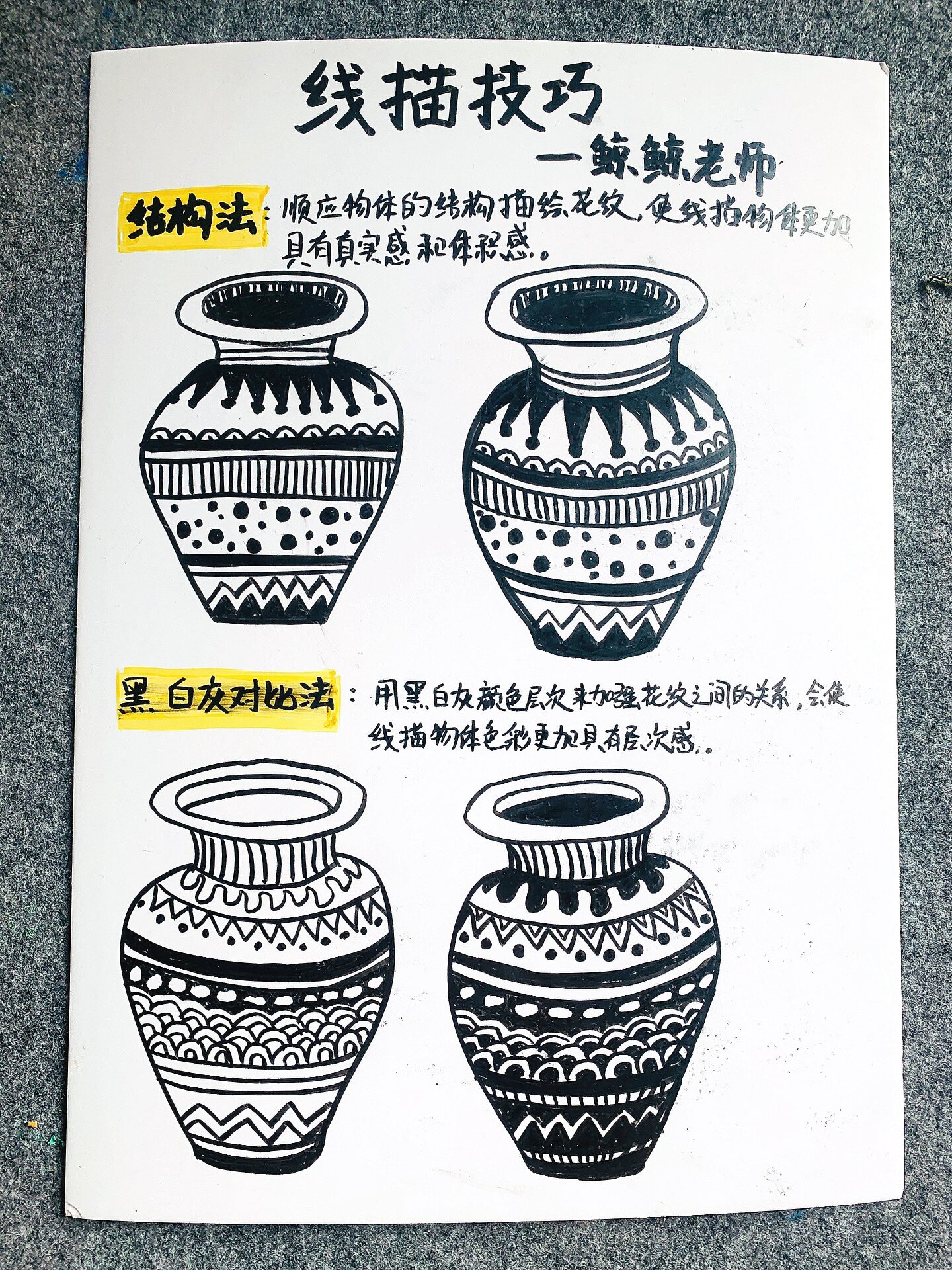 线描技巧注意什么