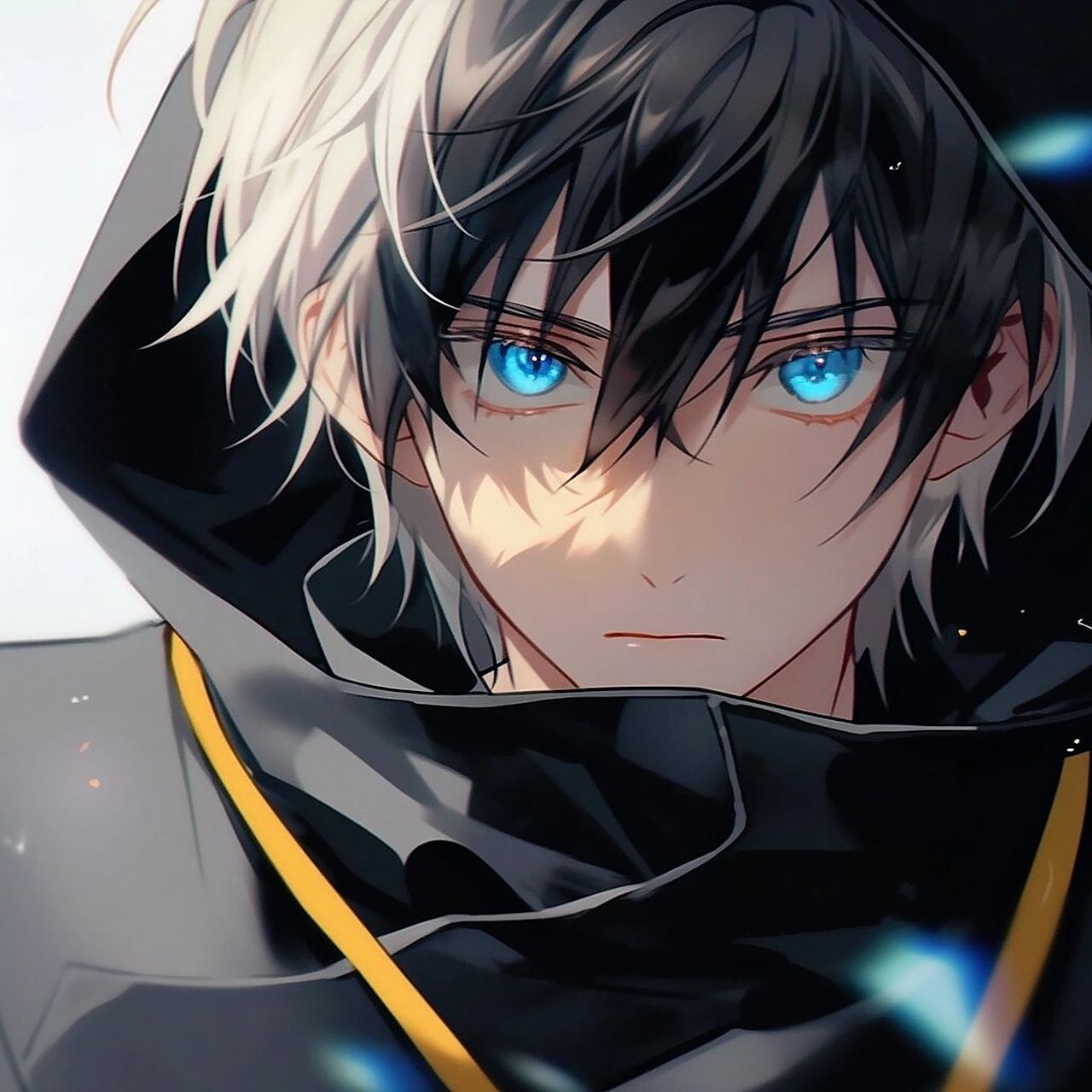 蓝瞳动漫男头|每一刻都像永远 山行野宿 孤身万里