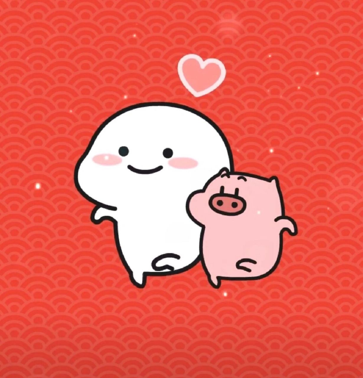 乖巧宝宝壁纸 收下乖巧宝宝的祝福吧祝大家新年快乐