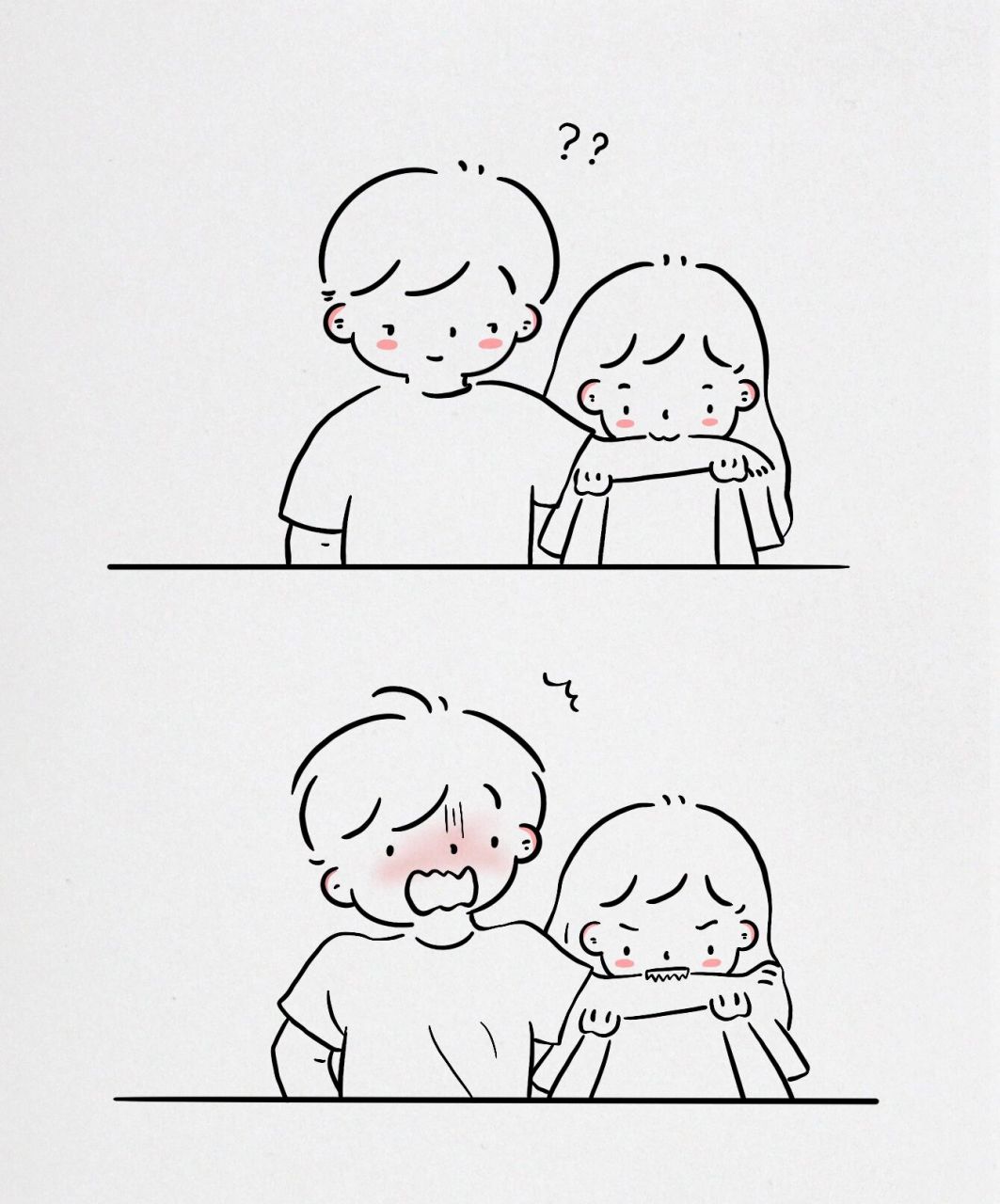 情侣简笔画:情侣咬人小嗜好93 听说女生都有这个小癖好96 	 简笔