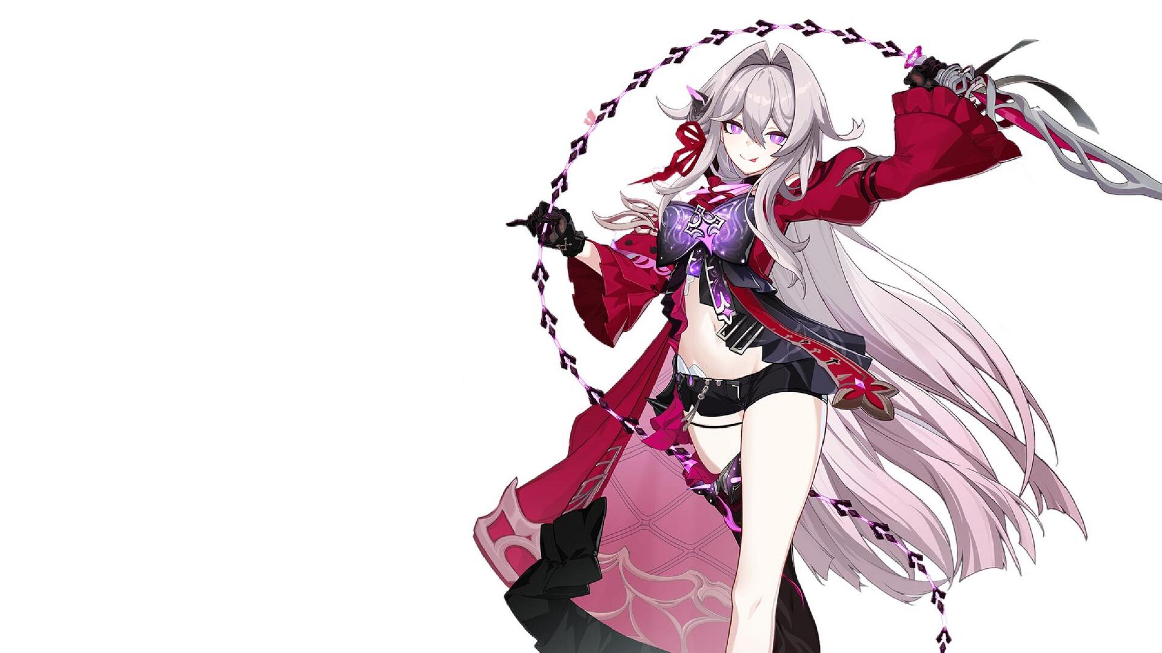 瑟莉姆立绘抠图 她真好看 继承爱莉后又一个让我心动的角色 但是没氵