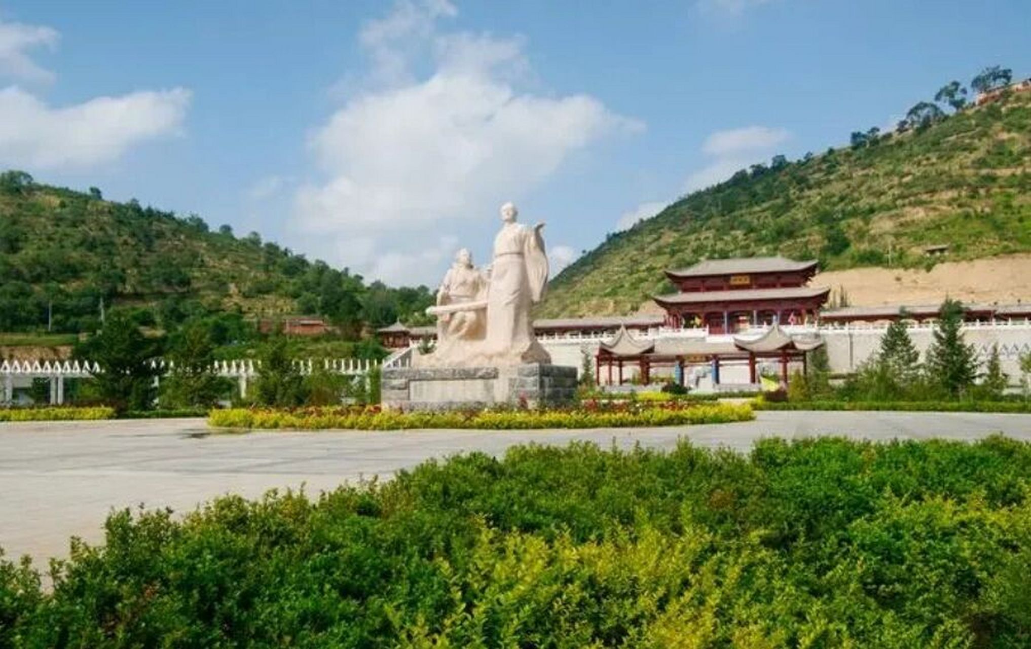 通渭县景点 通渭县 南屏山 鹿鹿山森林公园  清凉寺 湛龙观 永乐山