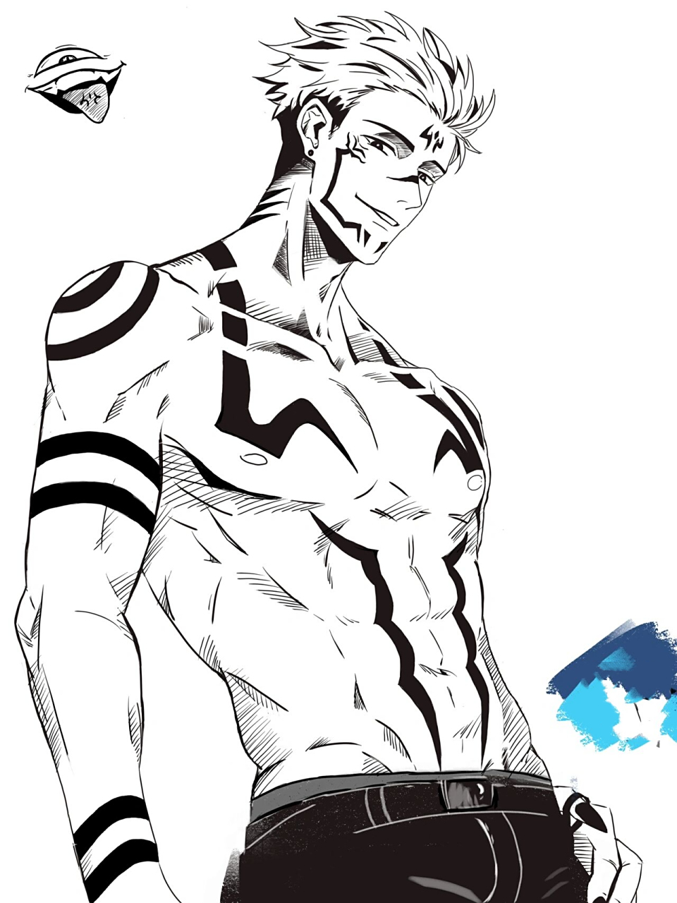 两面宿傩谁不爱 留下喜欢的动漫人物吧,明天抽取