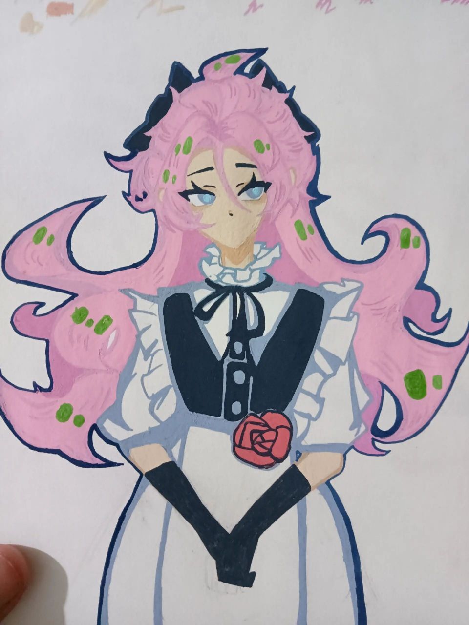 被蓝果手帐笔种草了 画是好画,但是呢就是说,涂色的速度太慢了,而且