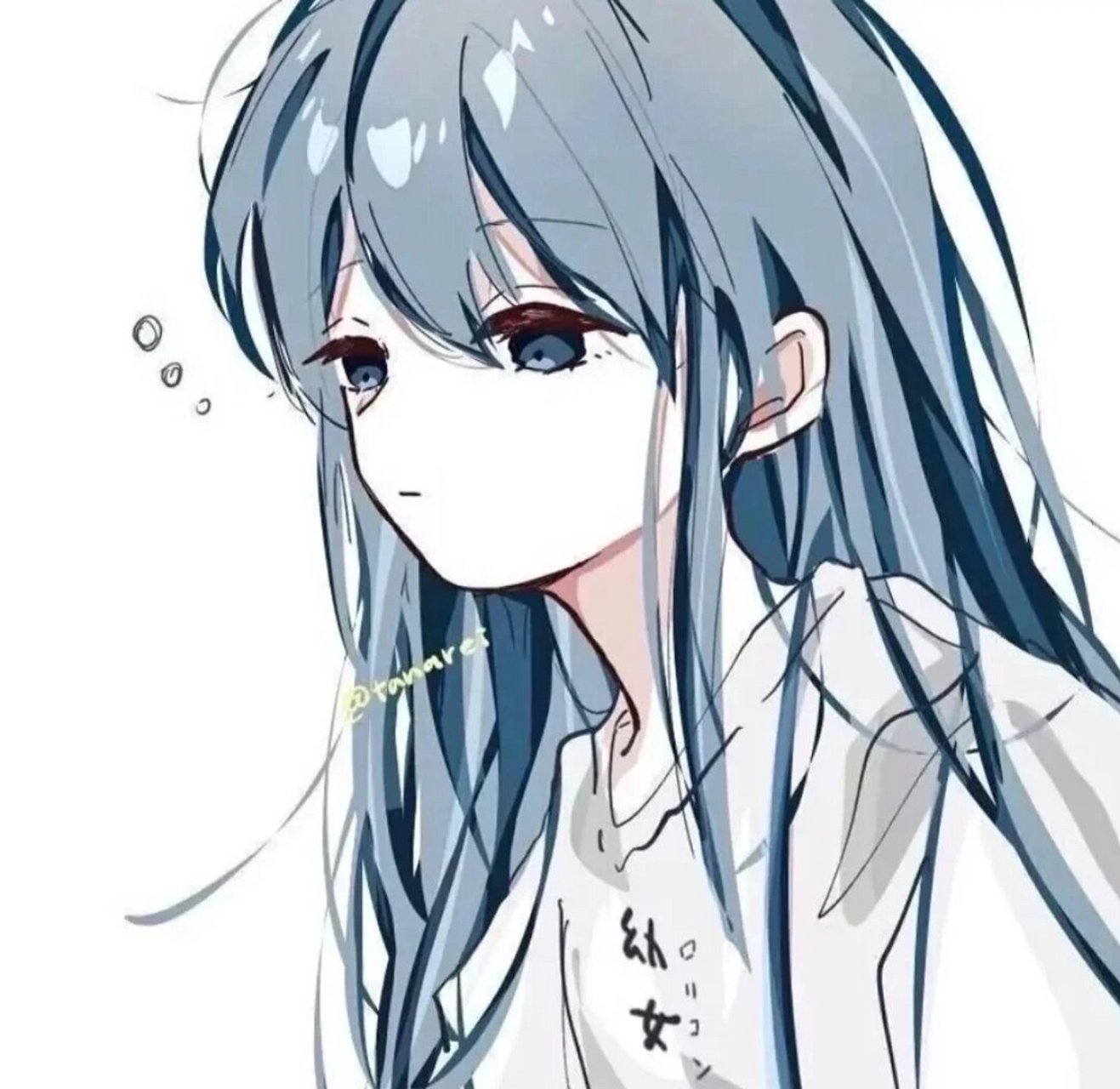 暗黑系动漫女生头像