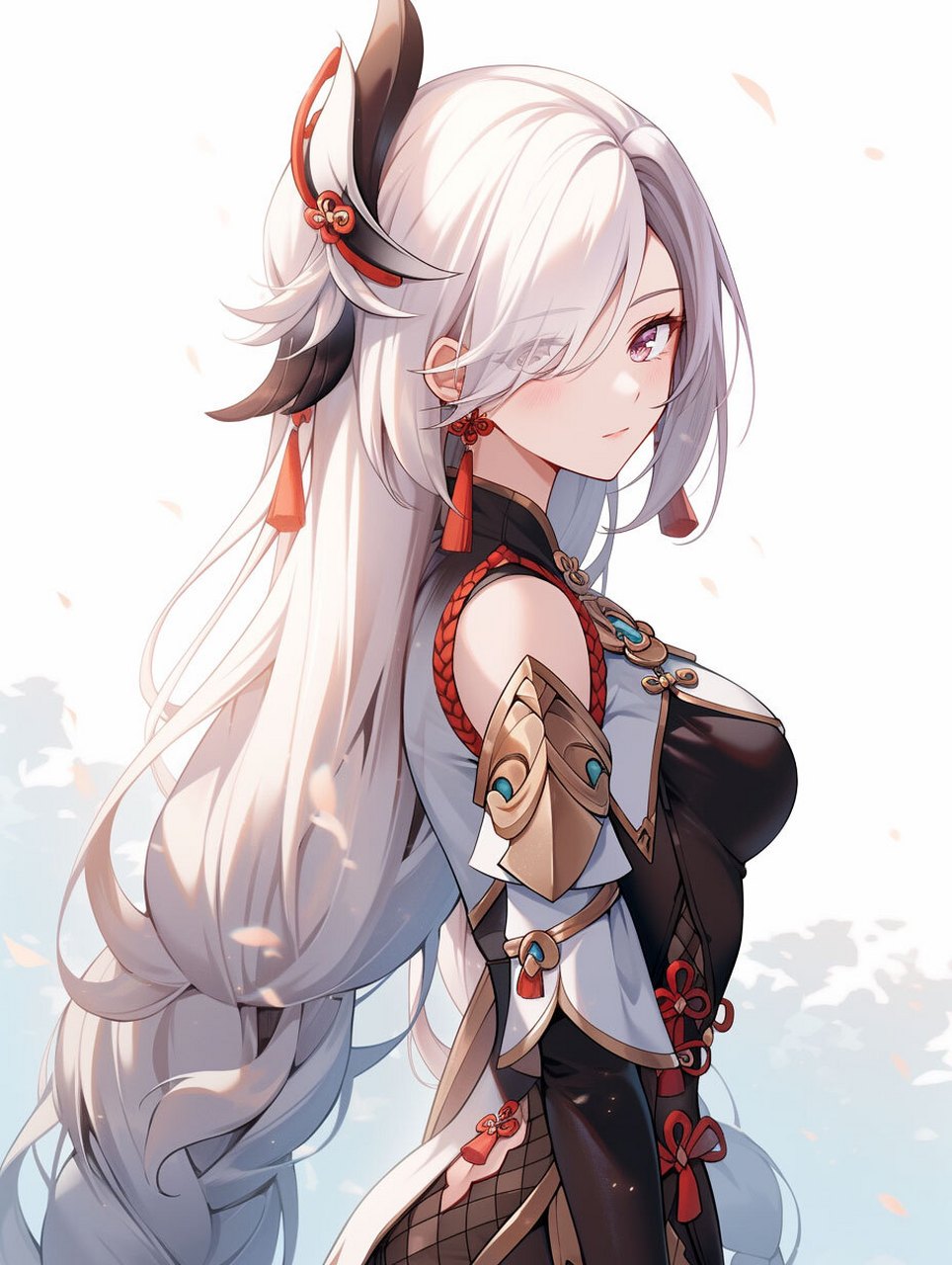 【原神人物】申鹤 | 精品美图 虽为人类之身,却是仙家弟子.