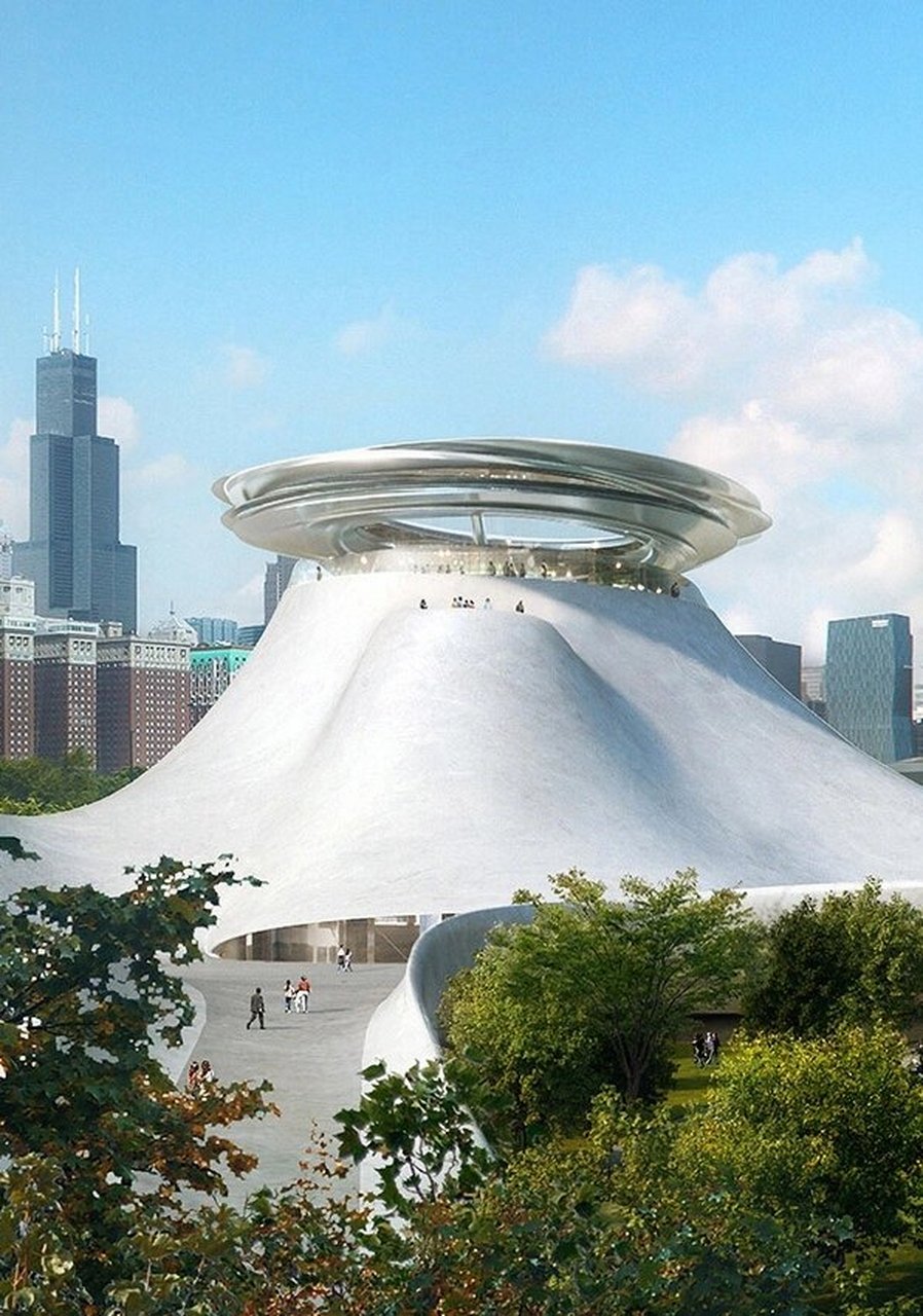 芝加哥 | 卢卡斯叙事艺术博物馆 中国建筑师马岩松设计的卢卡斯叙事