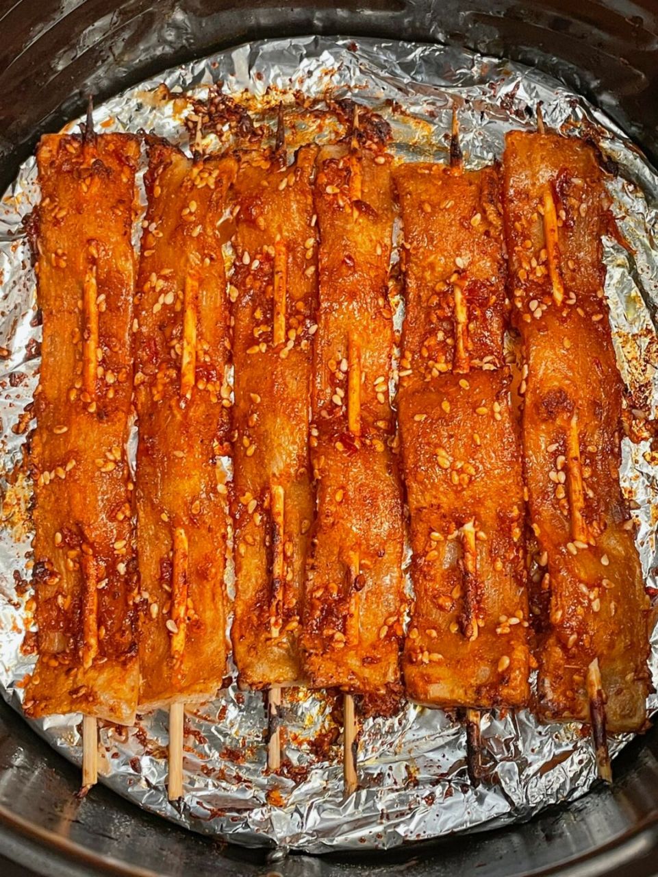 希望所有的空气炸锅都保送这个烤宽粉 无油版的空气炸锅烤宽粉,真的比