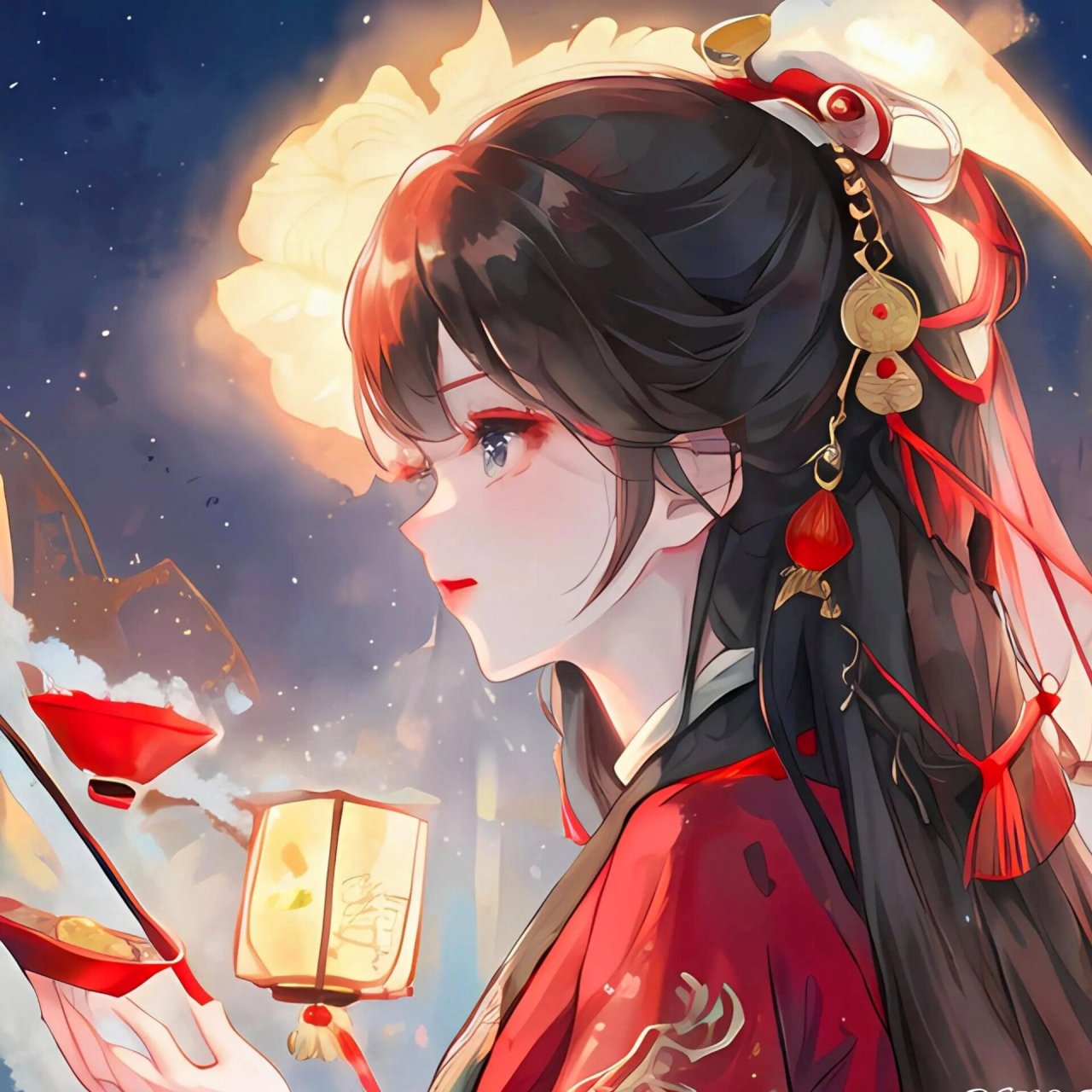 女孩/古风/盛世红妆